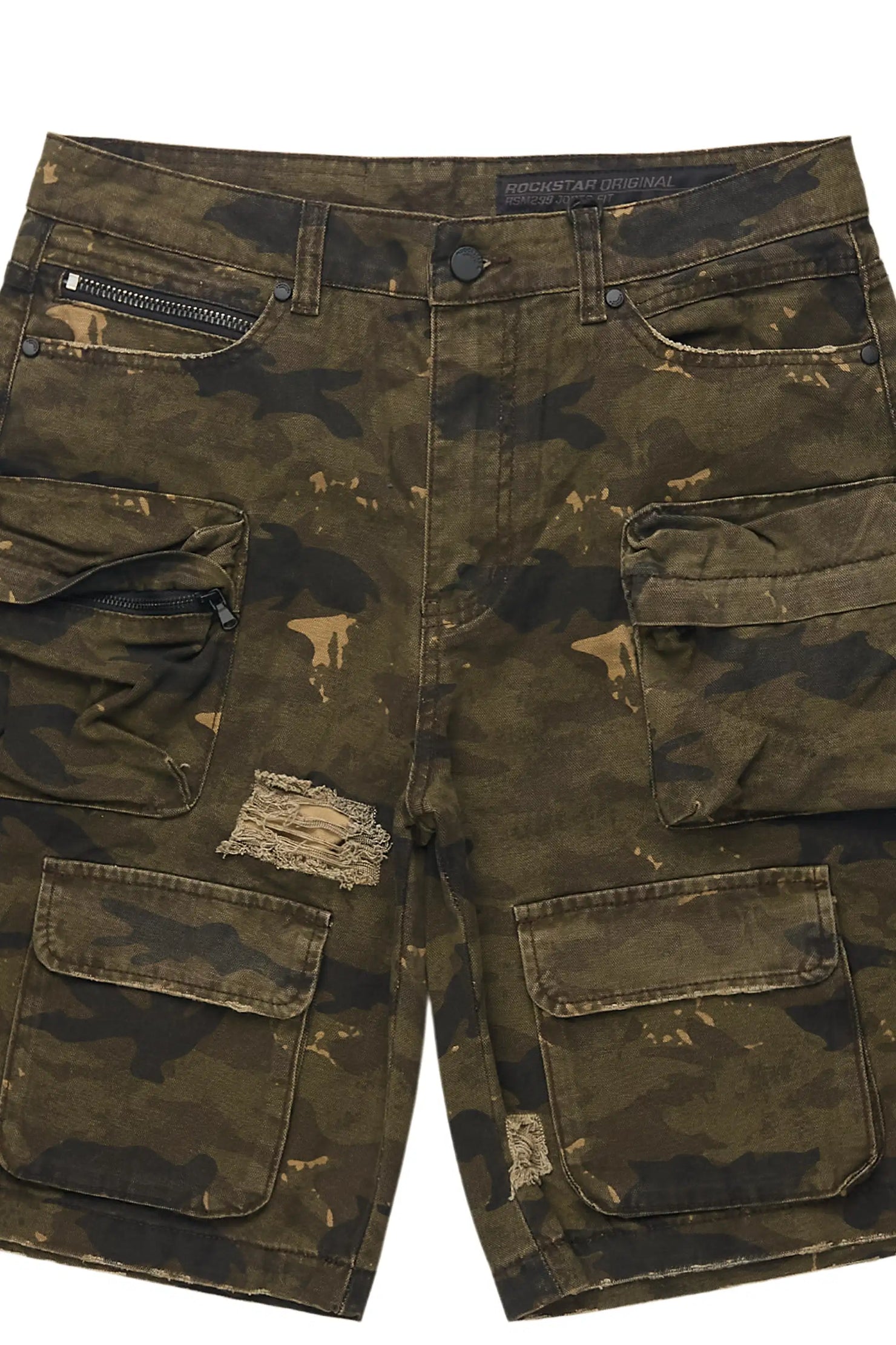 Savion Camo Denim Short