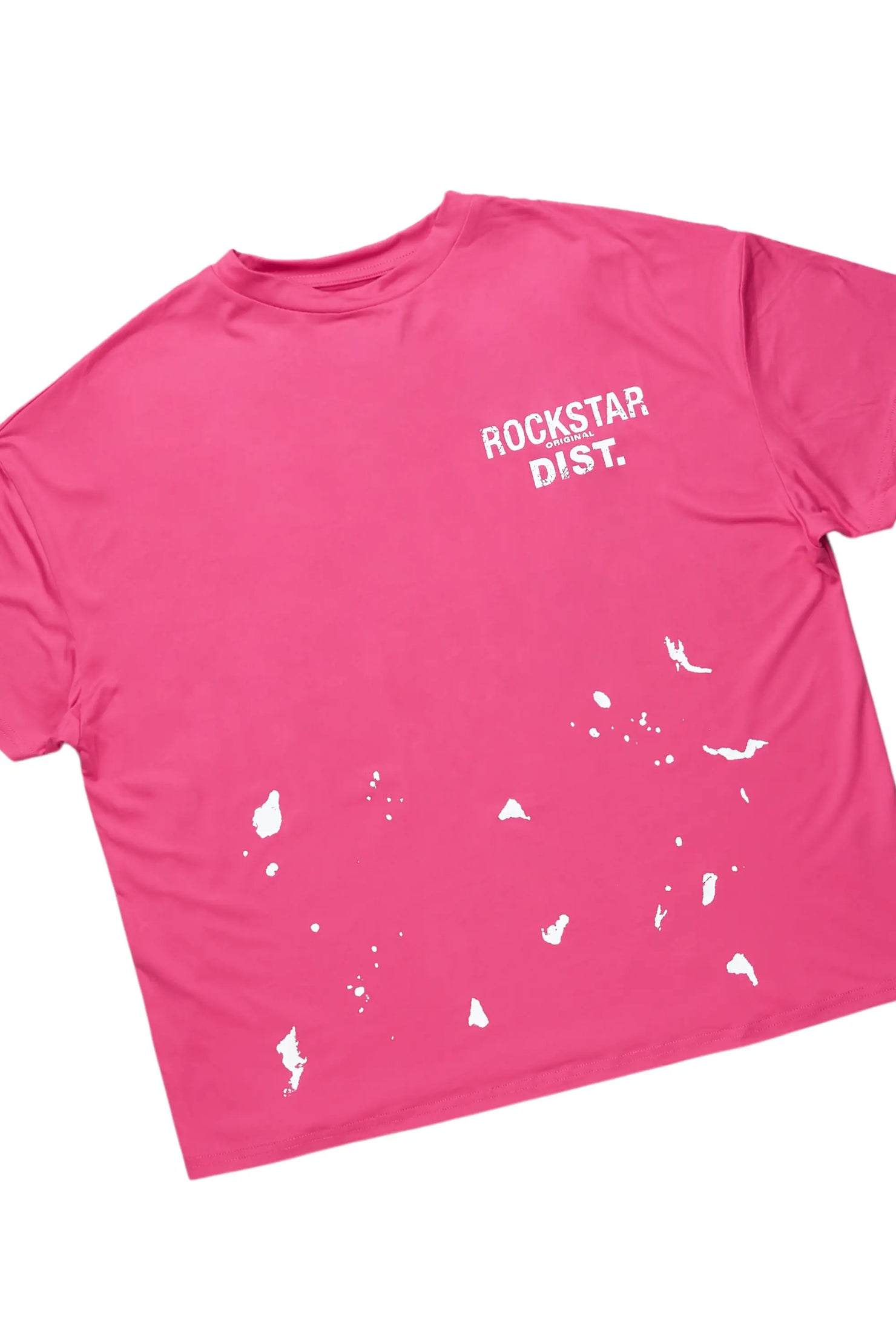 Living For It Fuchsia Bike Short Set