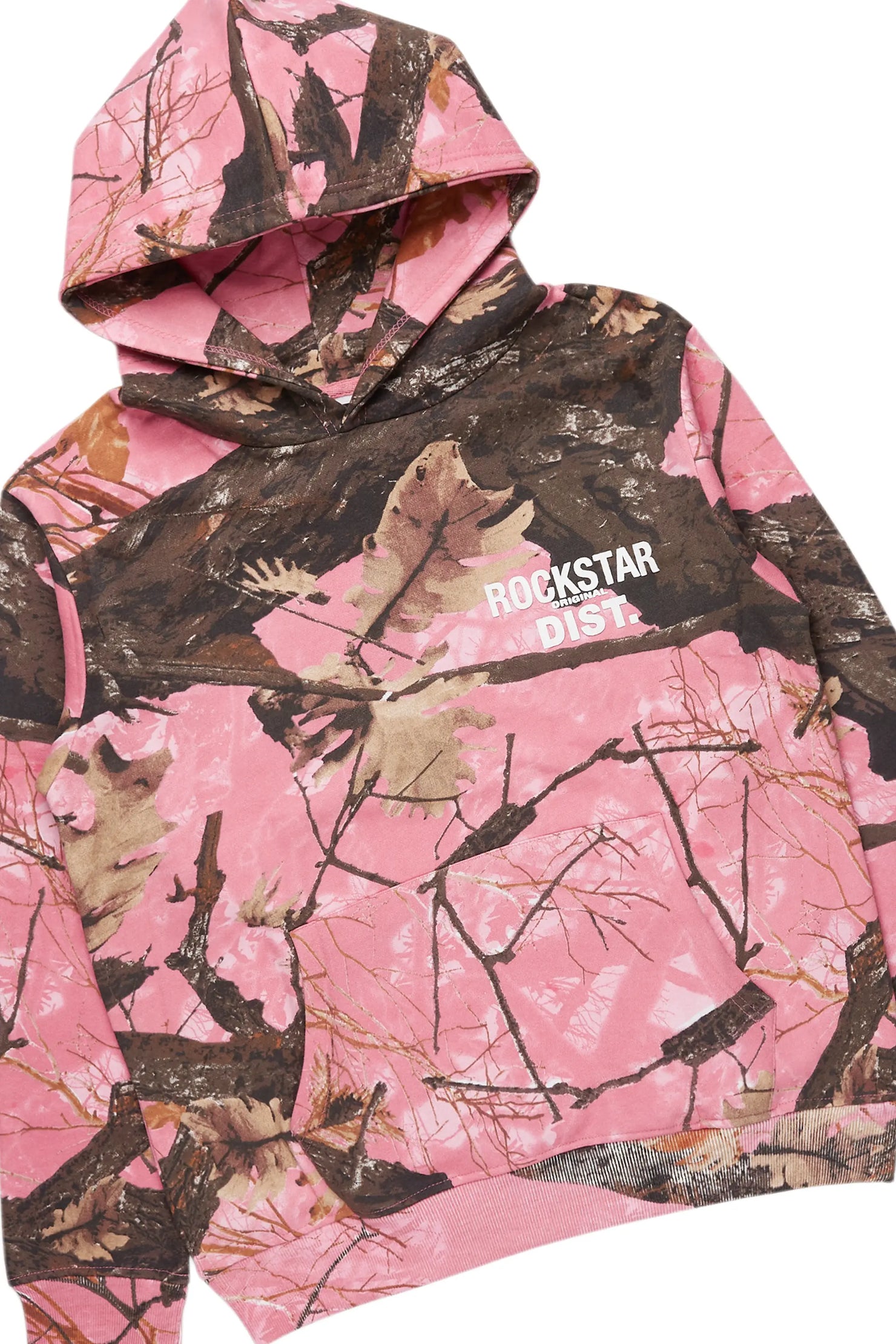 Tabby Pink Graphic Stacked Flare Track Set