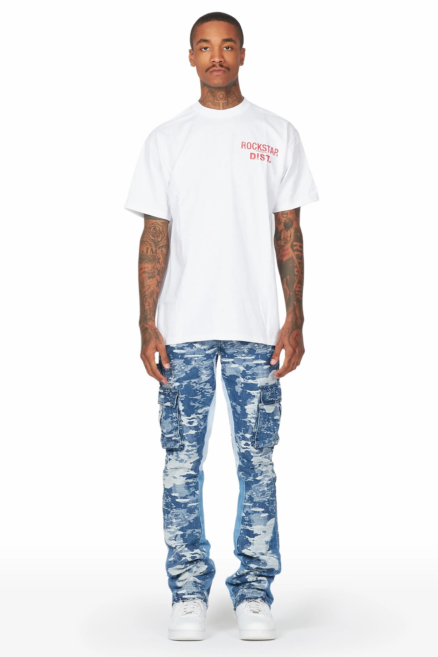 Jaxson Blue Stacked Jean