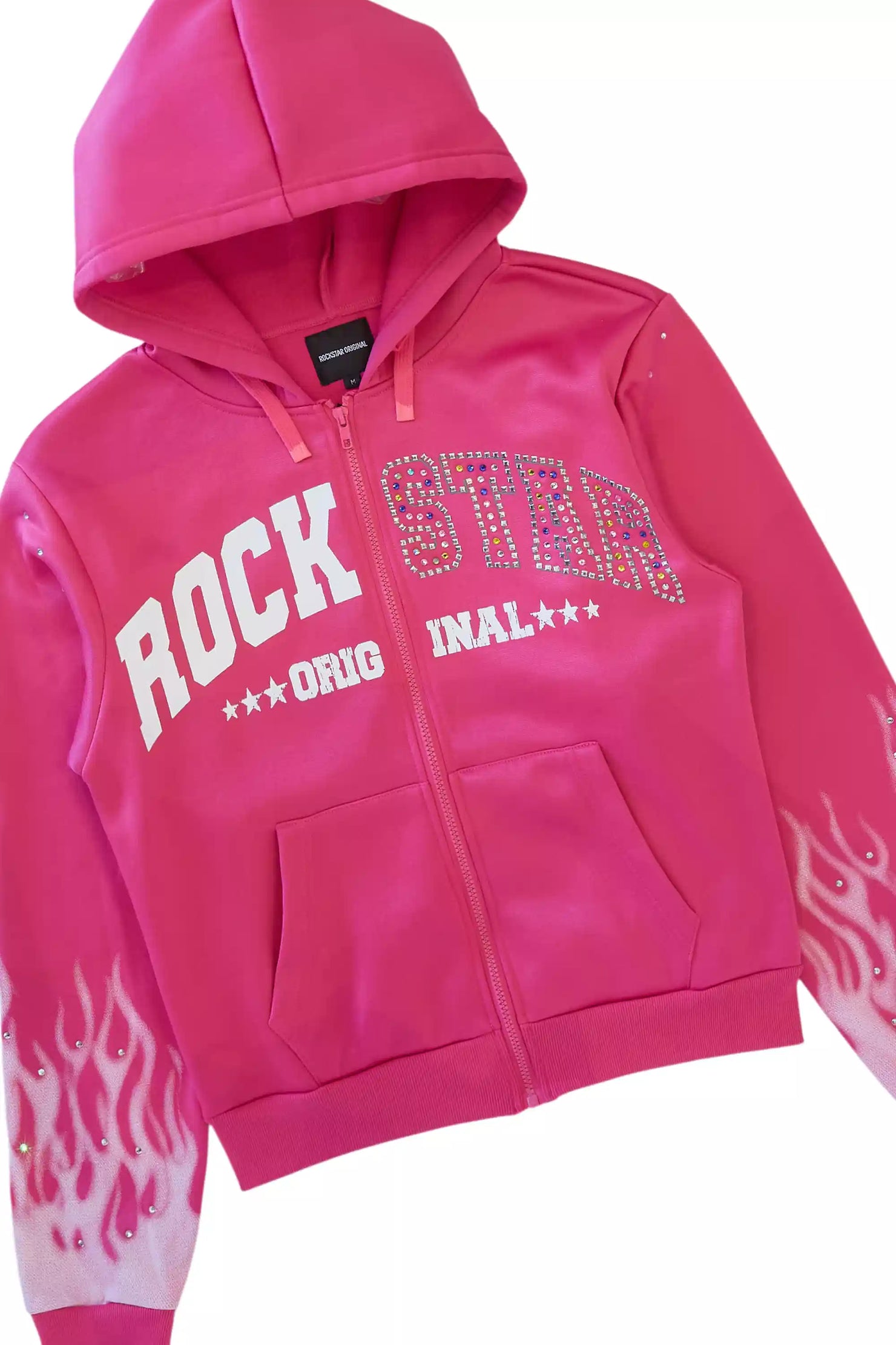 Neenah Hot Pink Rhinestone Stacked Track Set