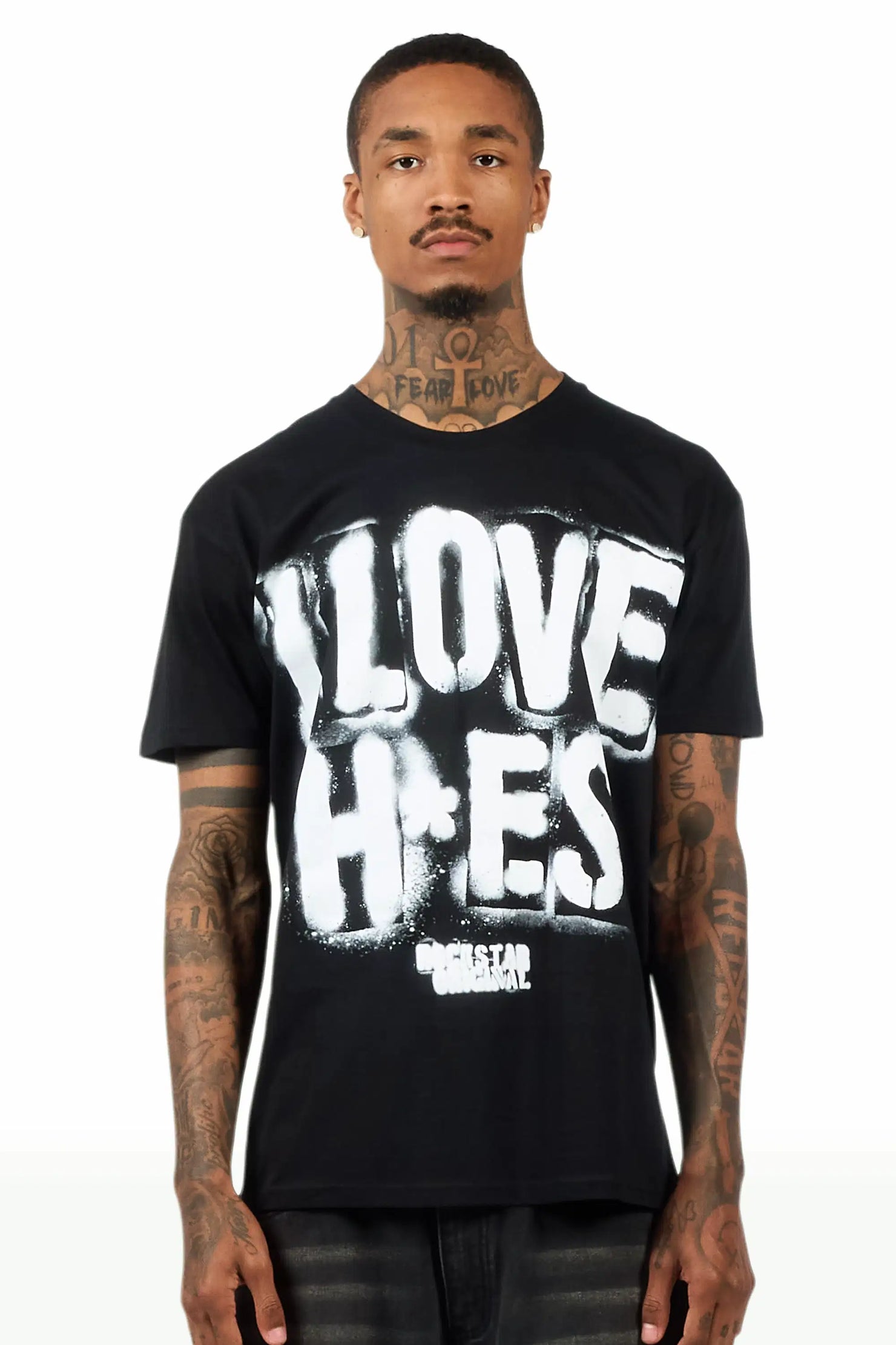 Banyan 2.0 Black Oversized Graphic T-Shirt