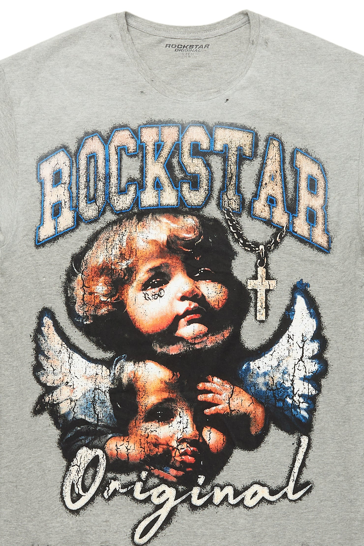 Jovala Grey Oversized T-Shirt