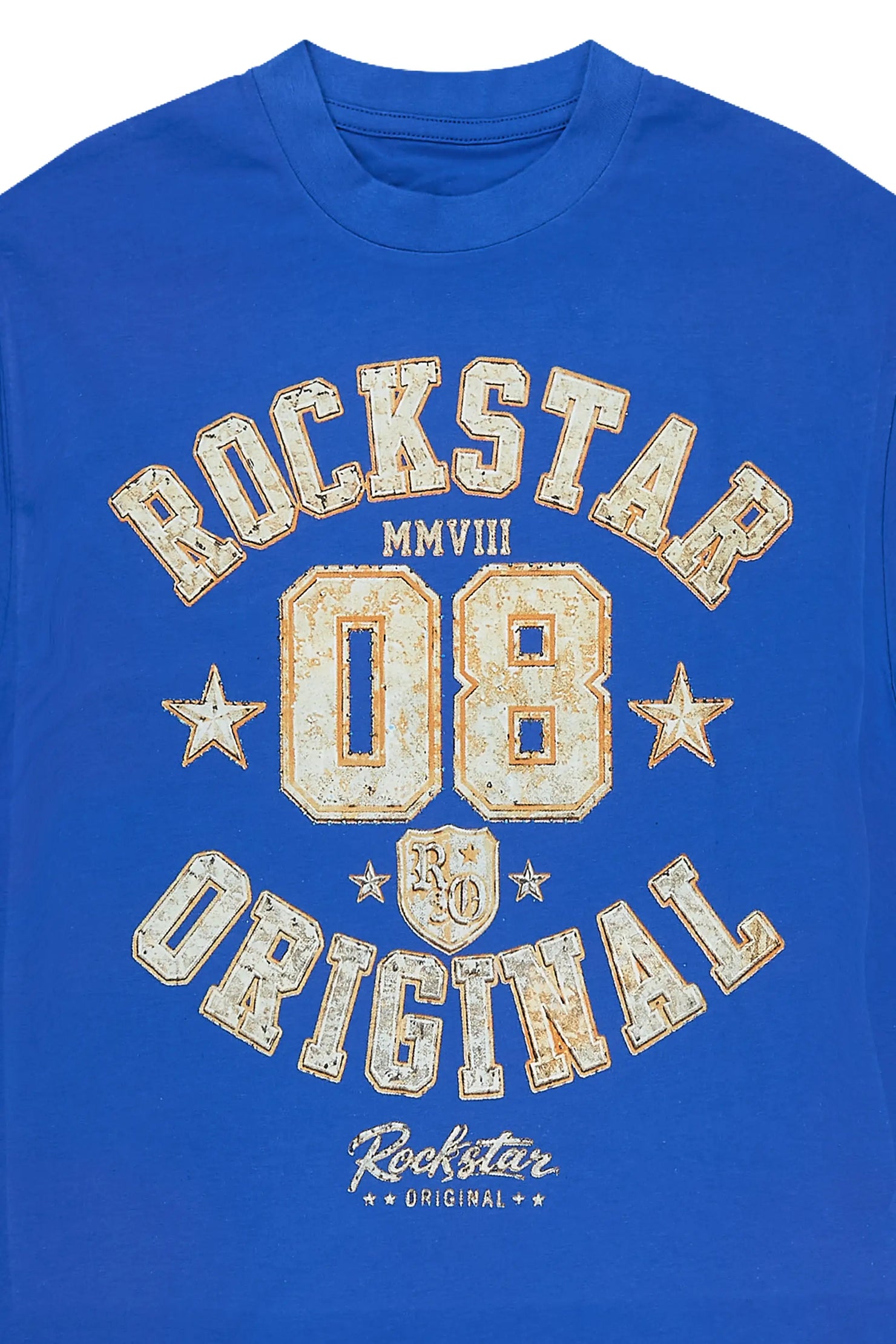 Boys Atramen Royal Blue Graphic T-Shirt