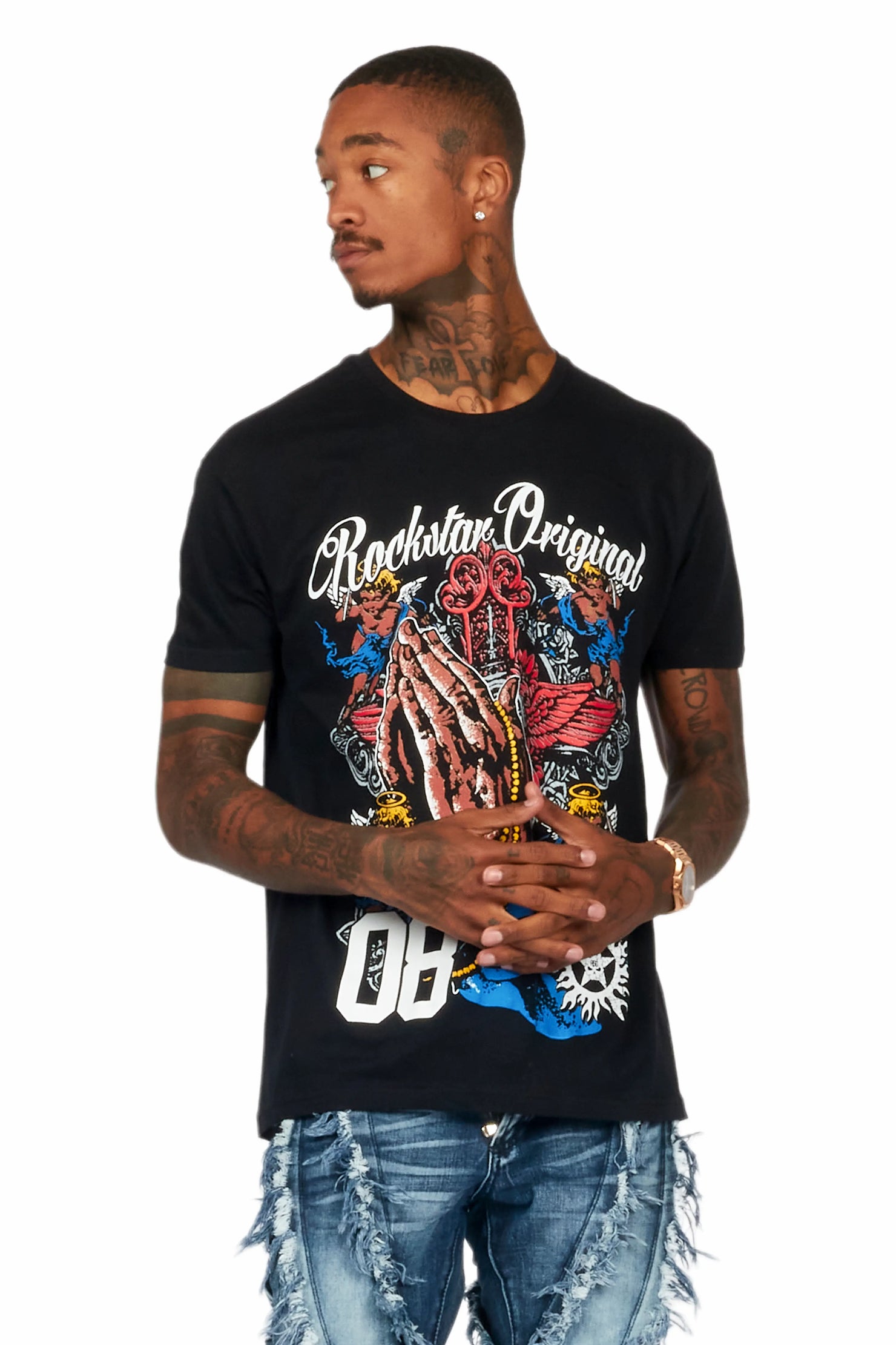 Slab Black Graphic T-Shirt