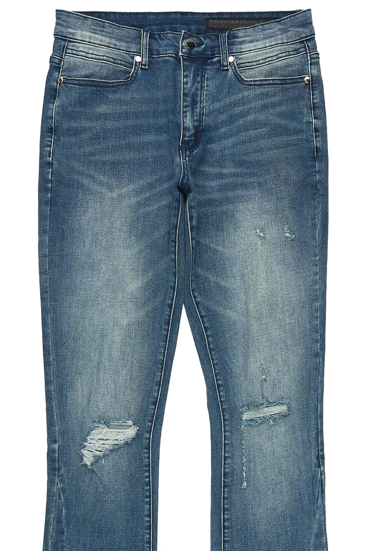 Katyo Dark Blue Stacked Jean