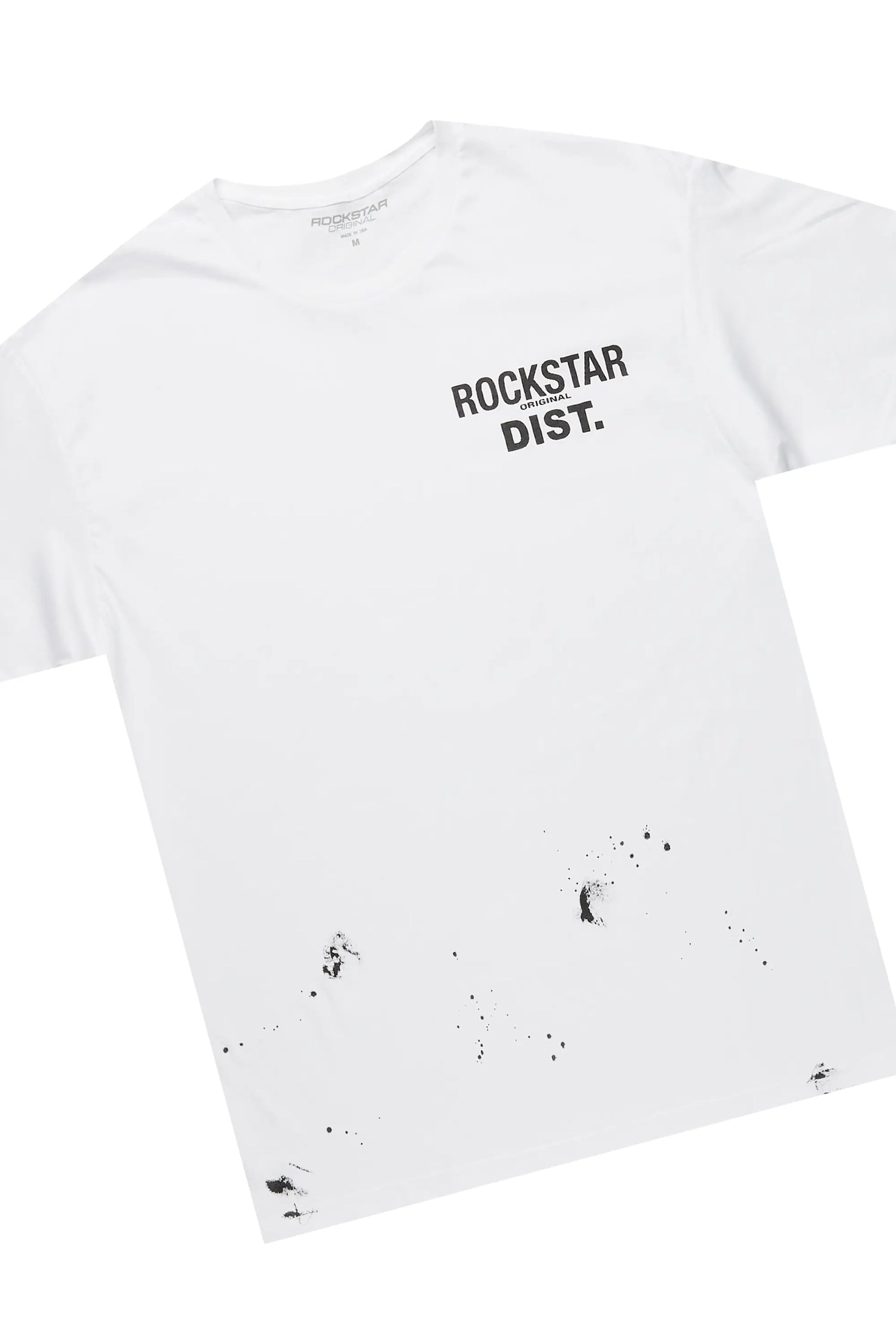 Lezaria White/Grey T-Shirt Short Set