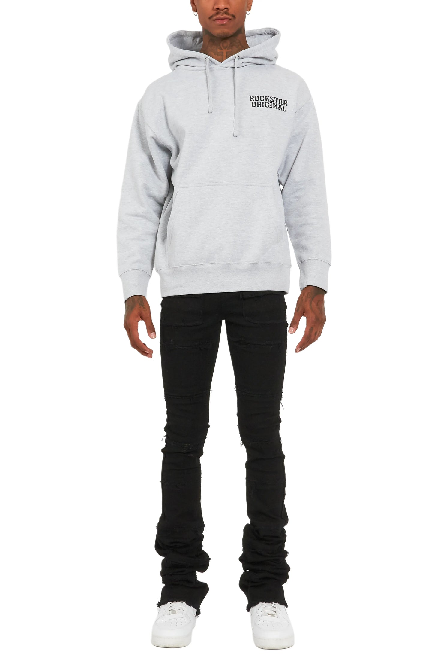 Posse Grey Graphic Hoodie