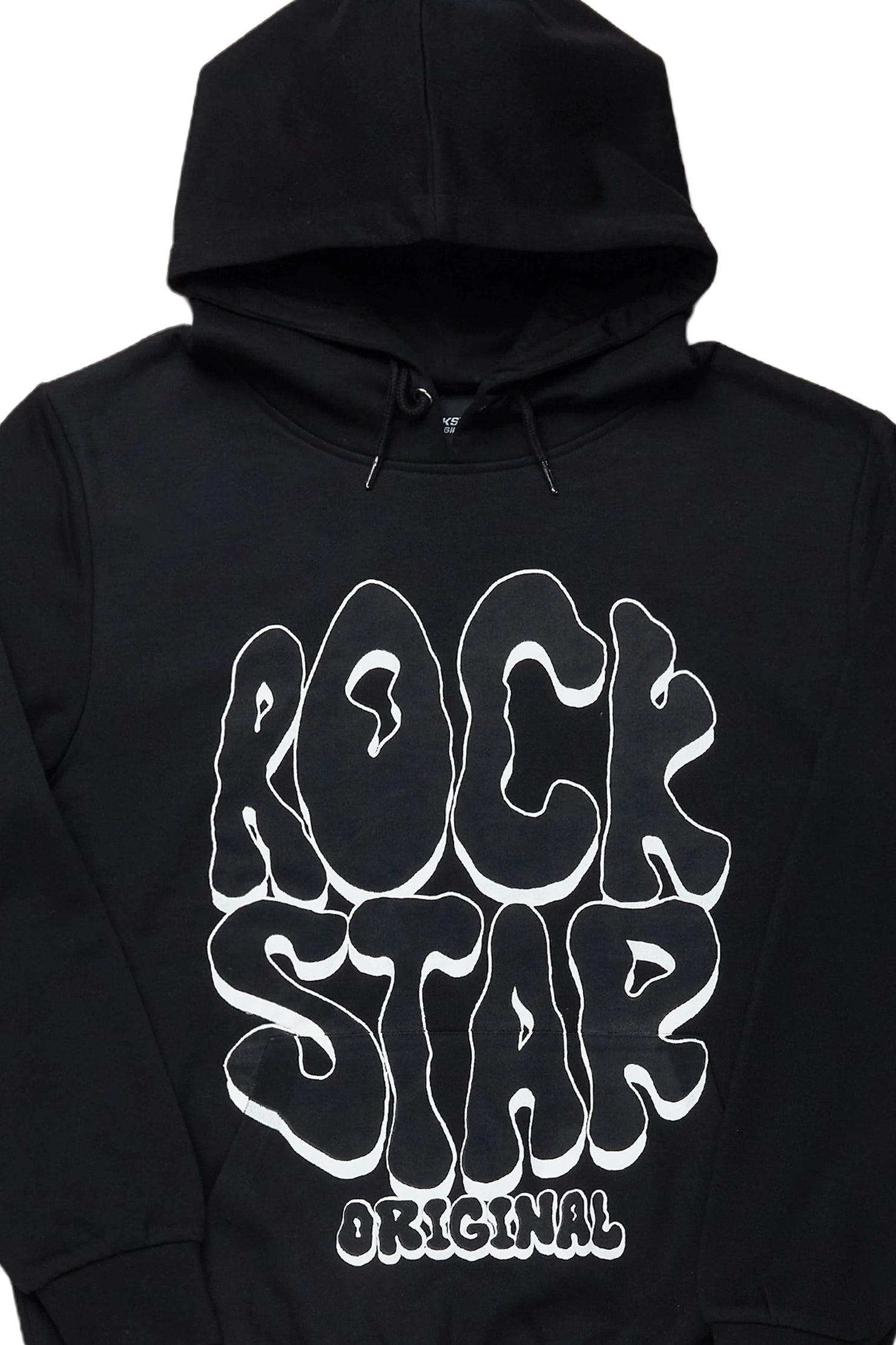 Warblen Black Graphic Hoodie