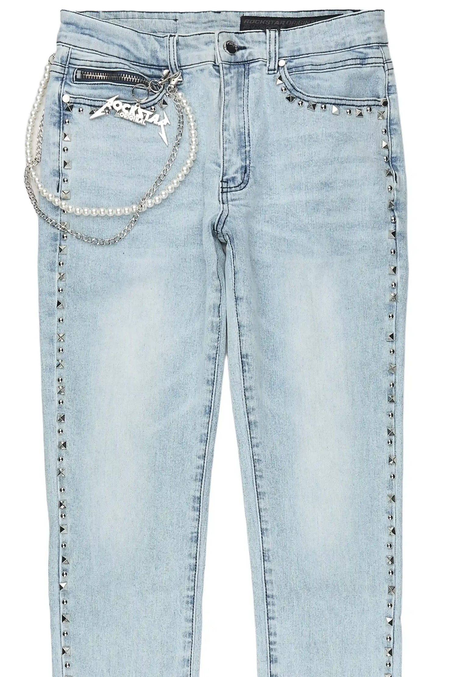 Tyce Light Blue Pearl Slim Fit Jean