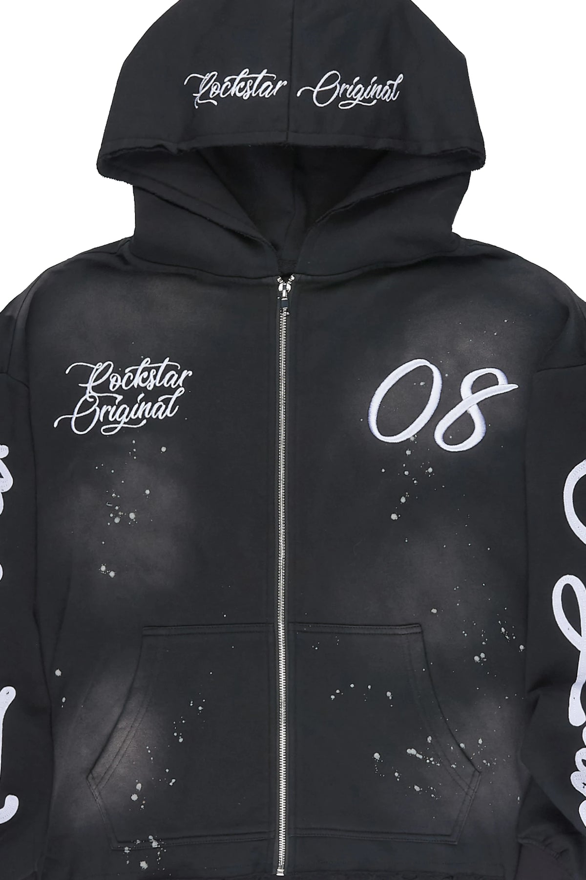 Nakesha Black Zip Up Hoodie