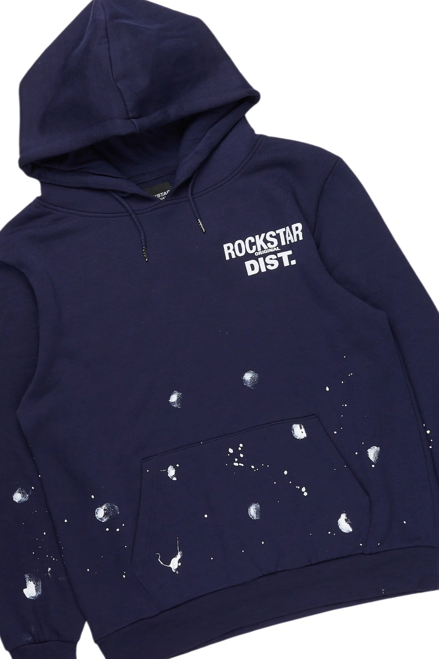 Raffer Navy Hoodie Flare Track Set