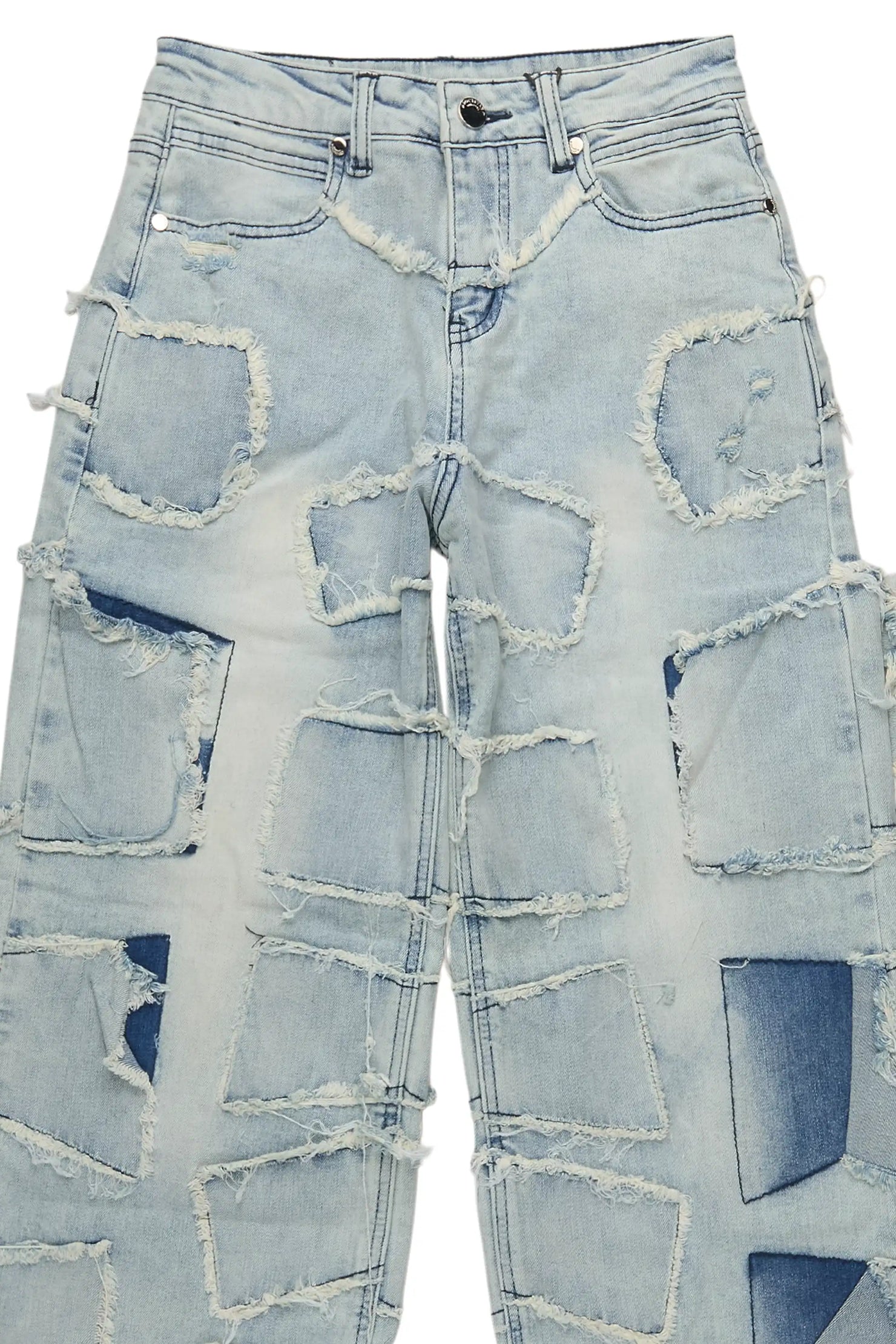 Boys Jacomus Blue Baggy Fit Jean