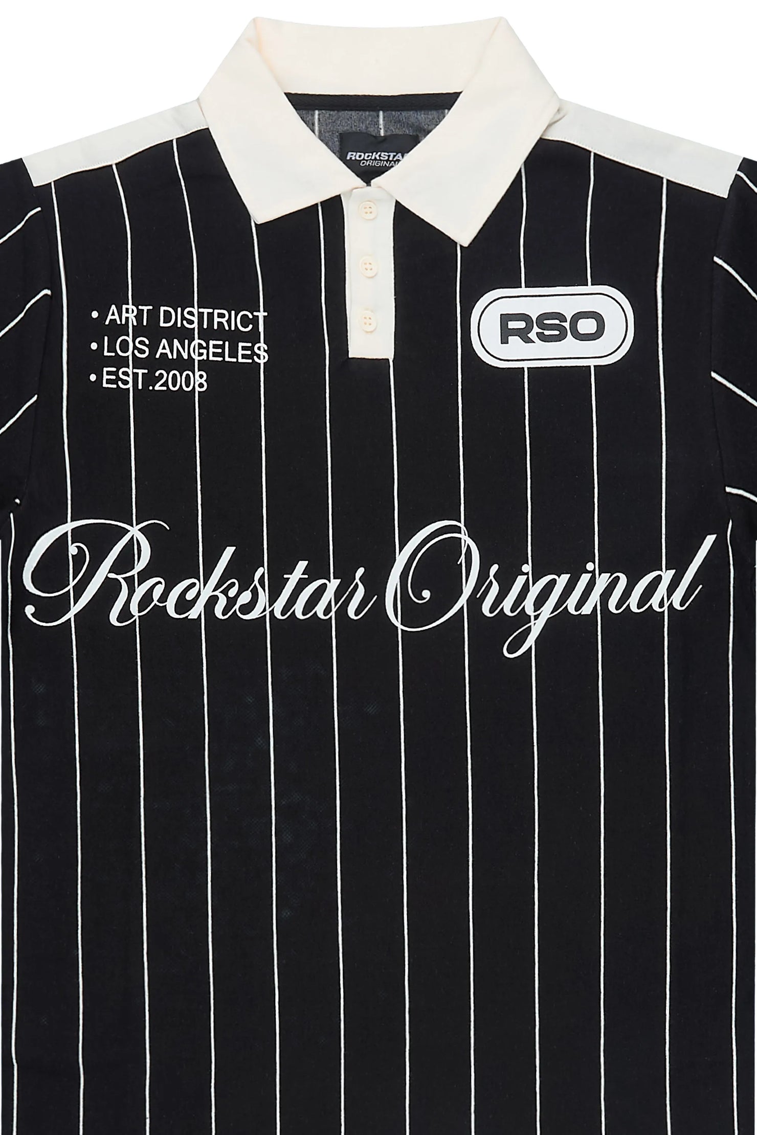 Boys Relo Black/White Polo