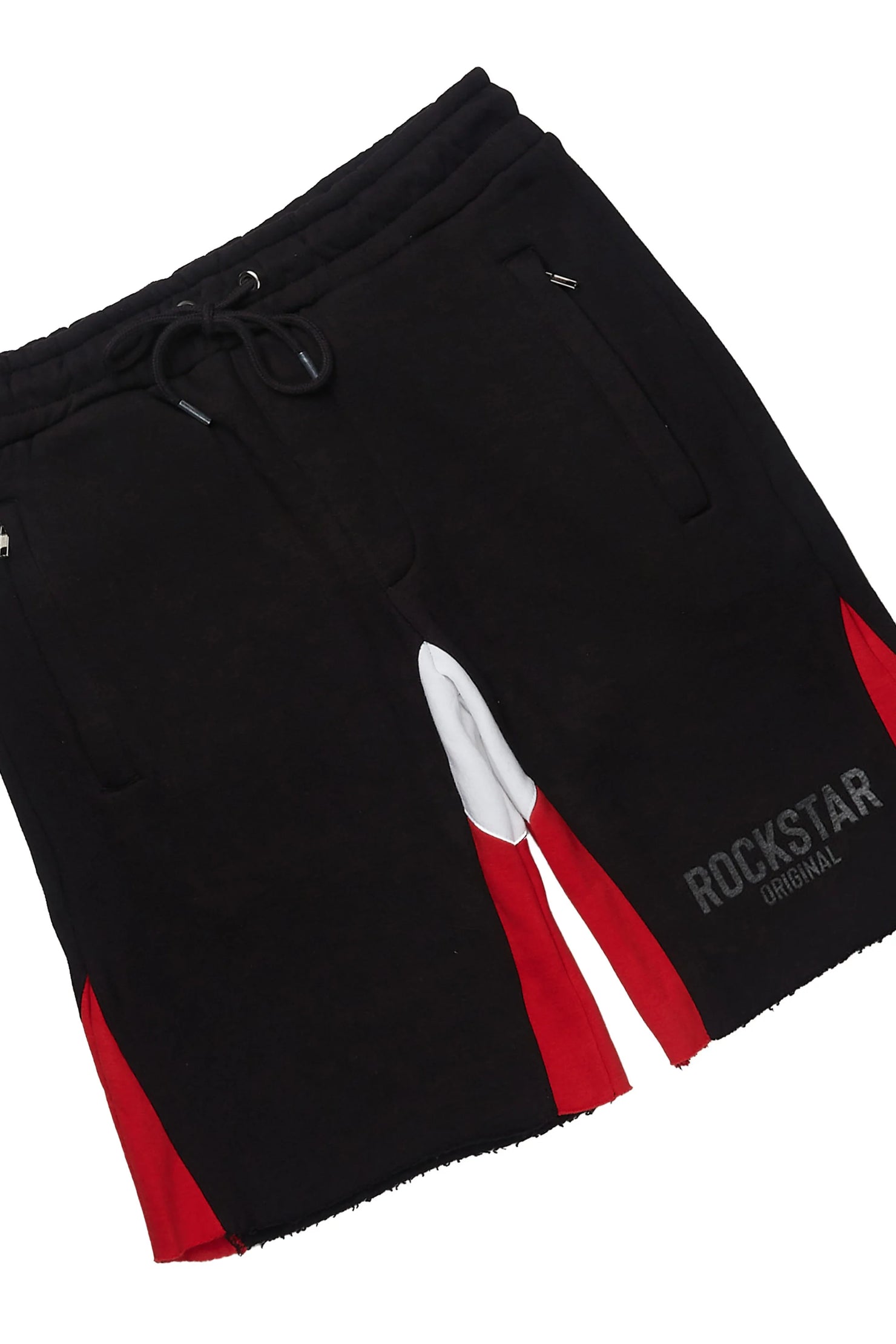 Sana Black Relaxed T-Shirt/Short Set