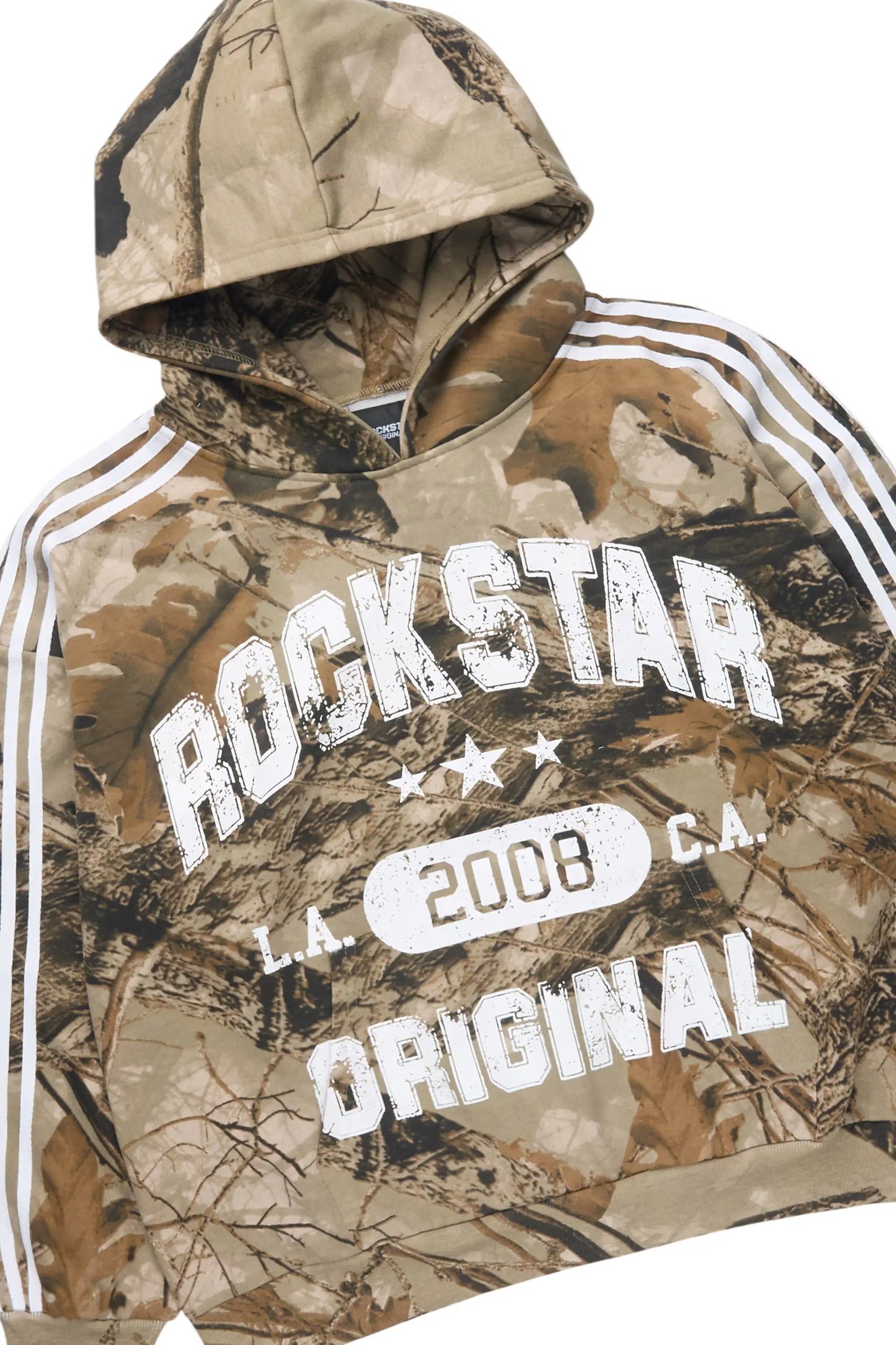 Tylla Tree Camo Hoodie/Baggy Pant Track Set