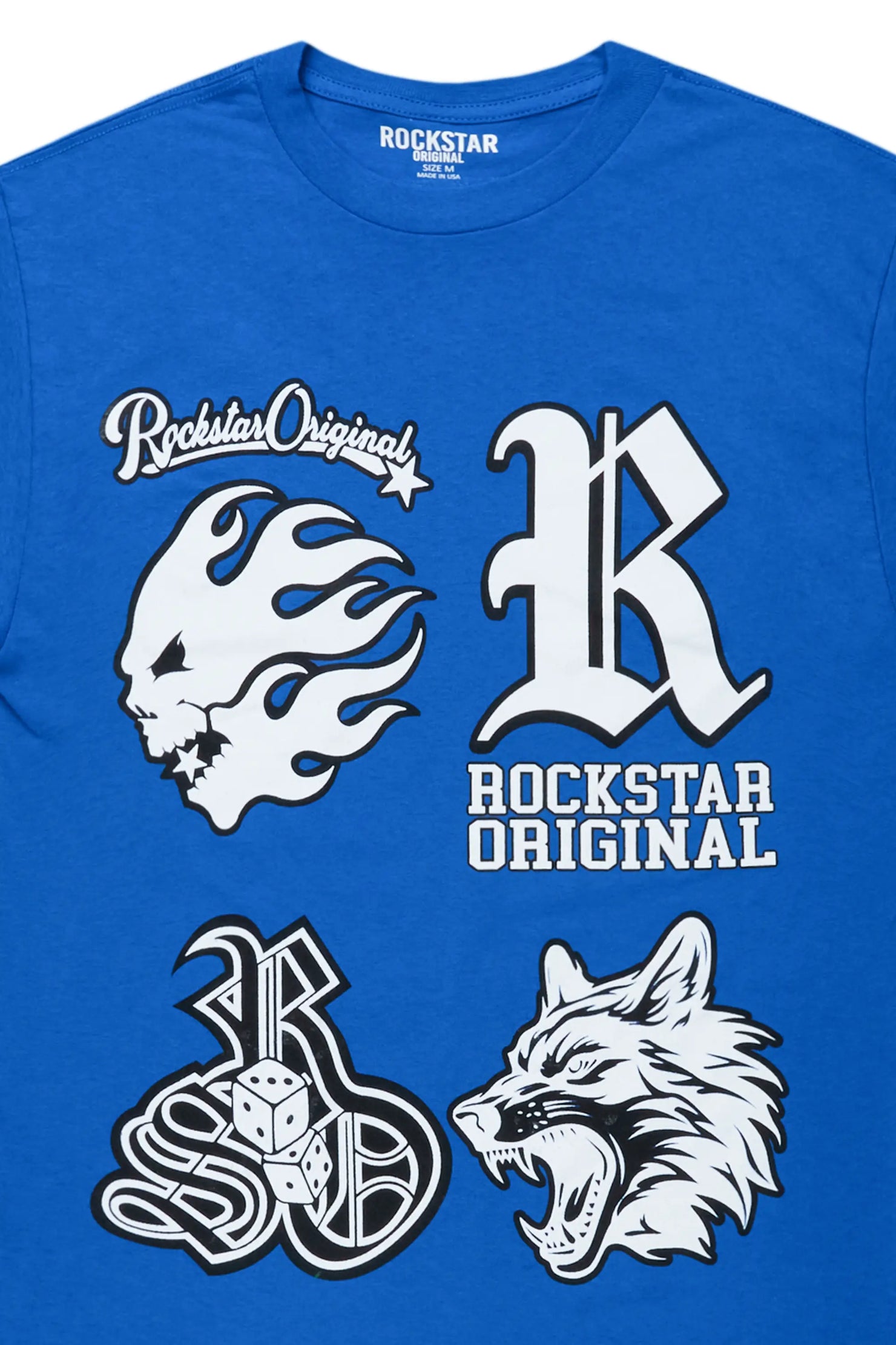 Fagan Royal Blue Graphic T-Shirt