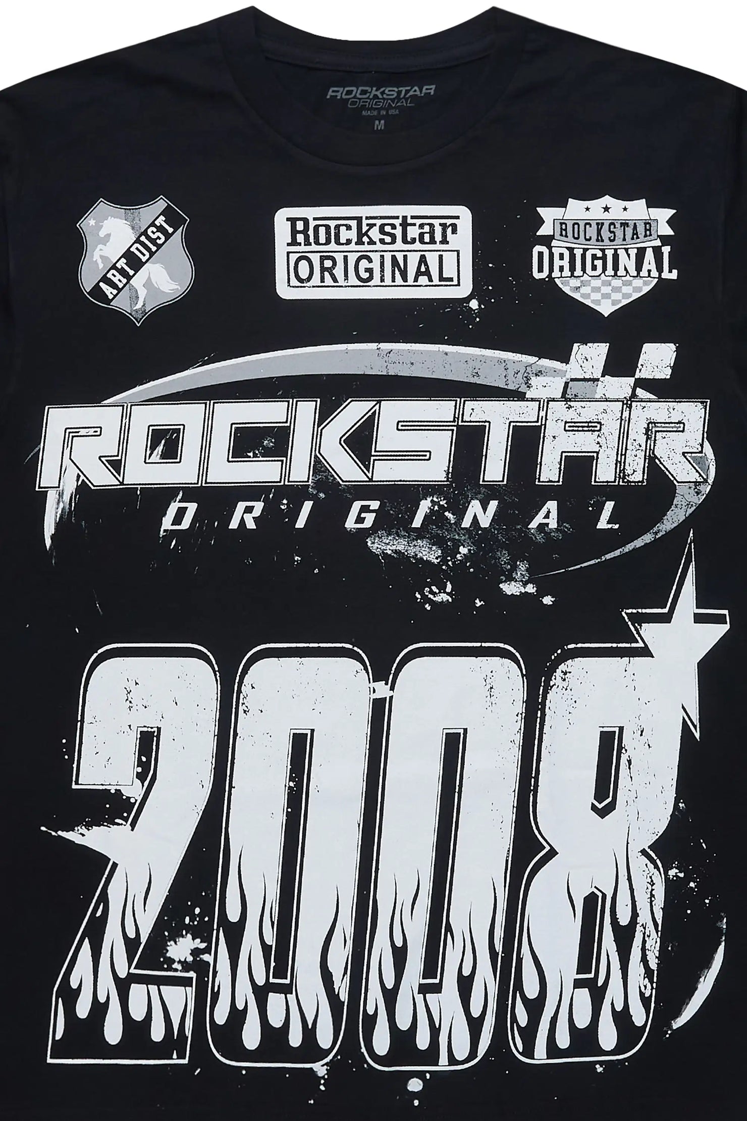 Amos 2.0 Black/White Graphic T-Shirt