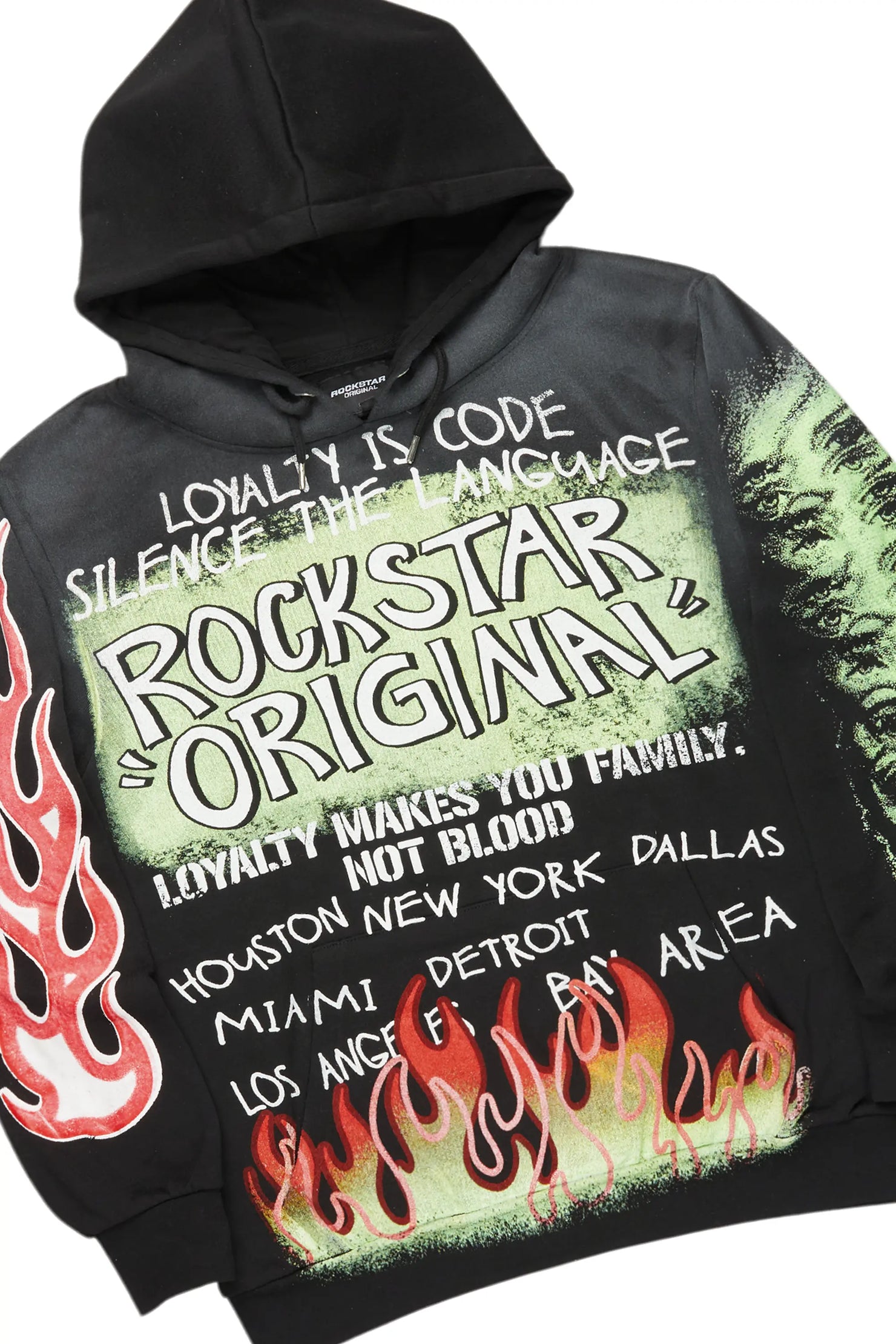 Beno Black Slim Fit Hoodie Track Set