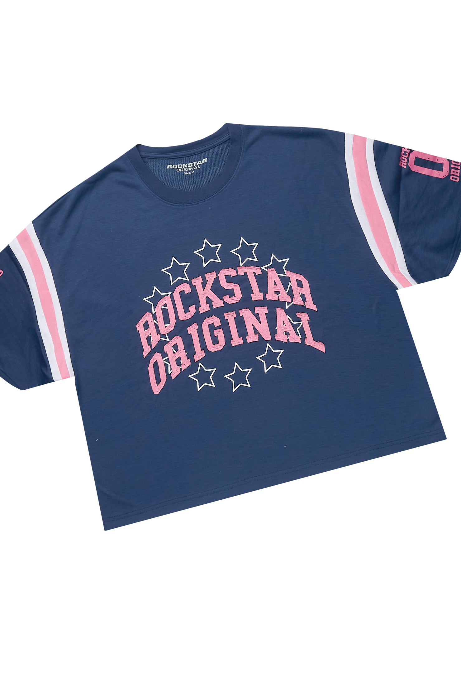 Ronnica Navy T-Shirt Short Set