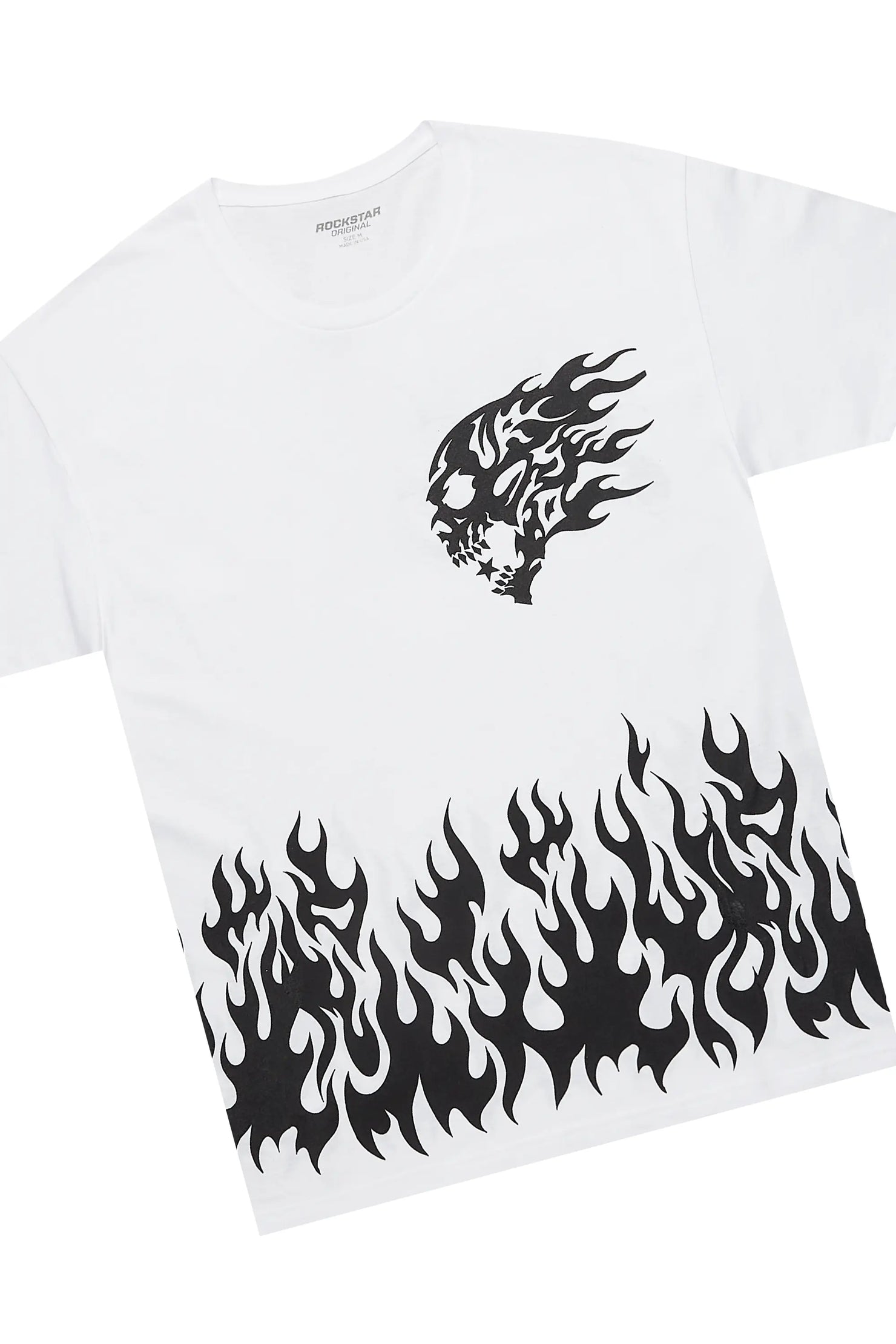 Bubble White/Royal T-Shirt/Stacked Flare Track Set