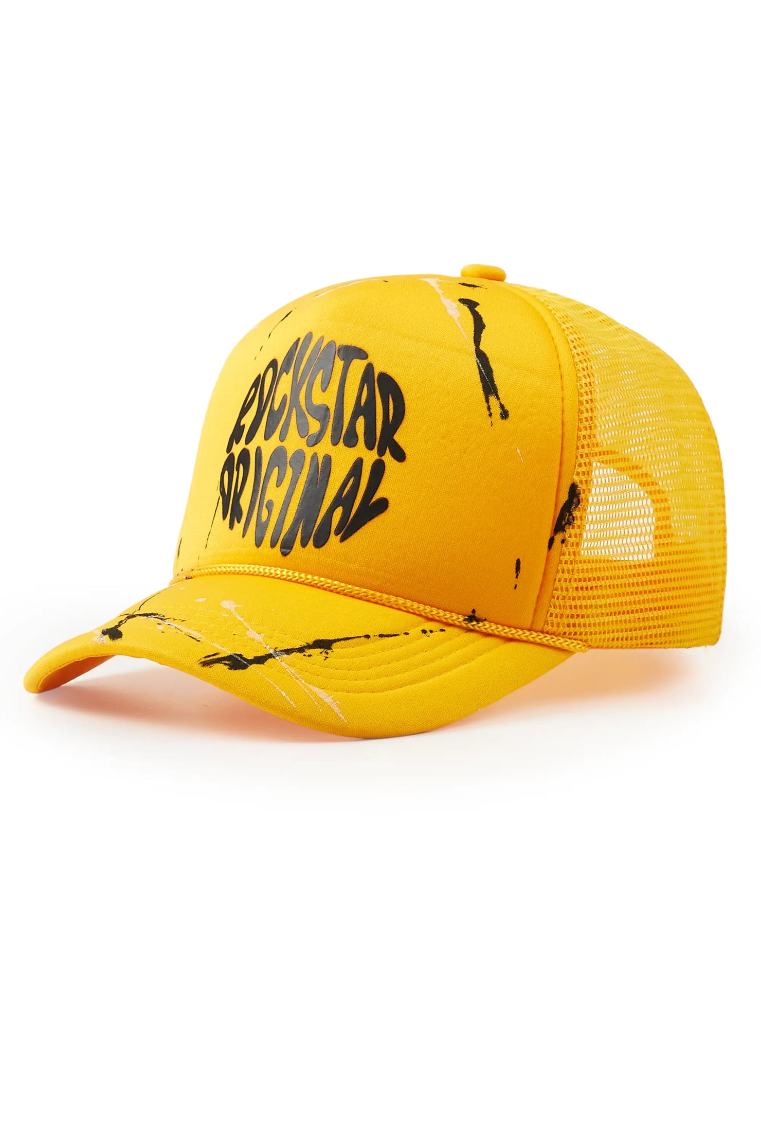 Marks Yellow Graphic Trucker Hat