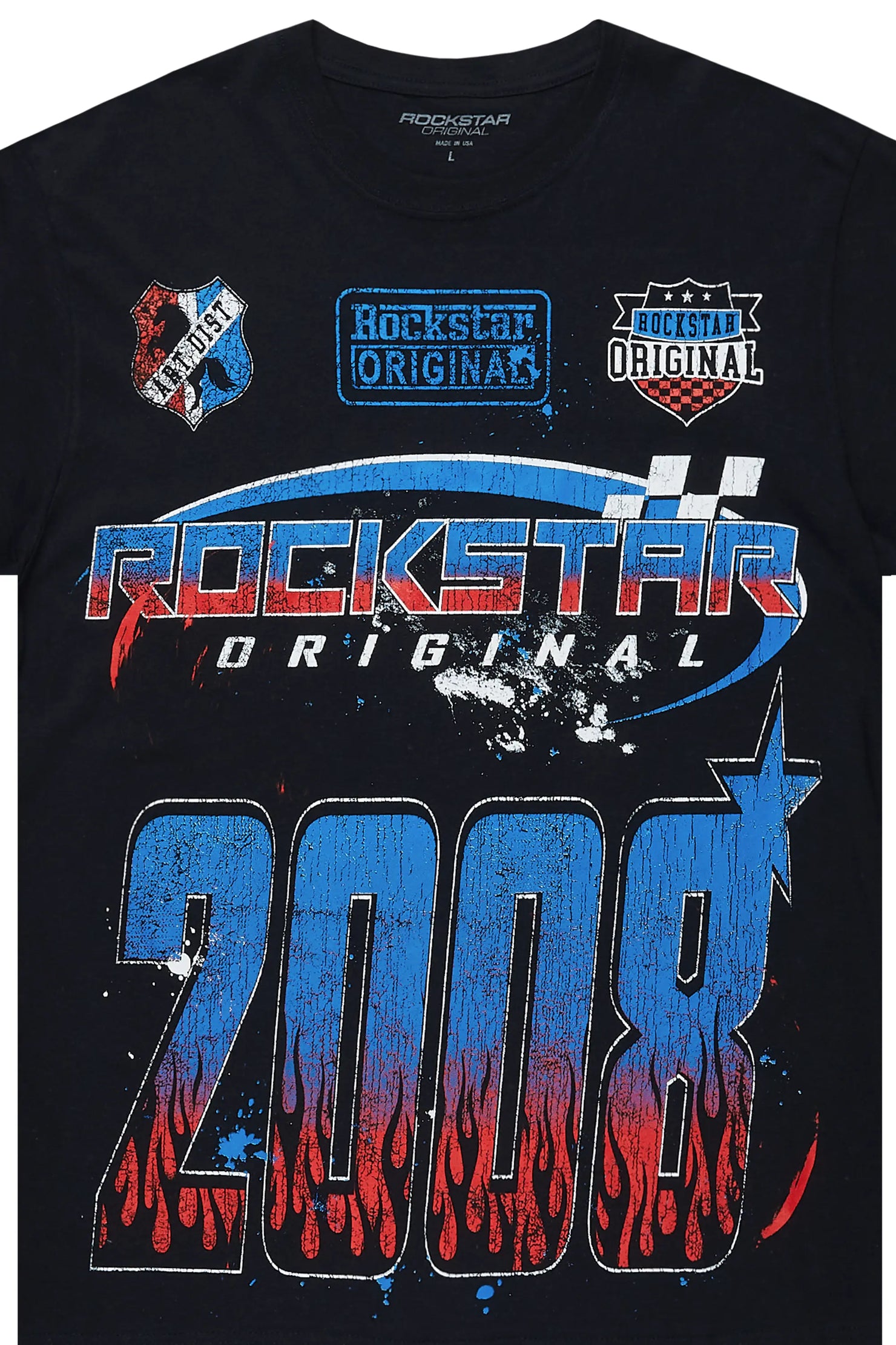 Amos Black/Multi Graphic T-Shirt