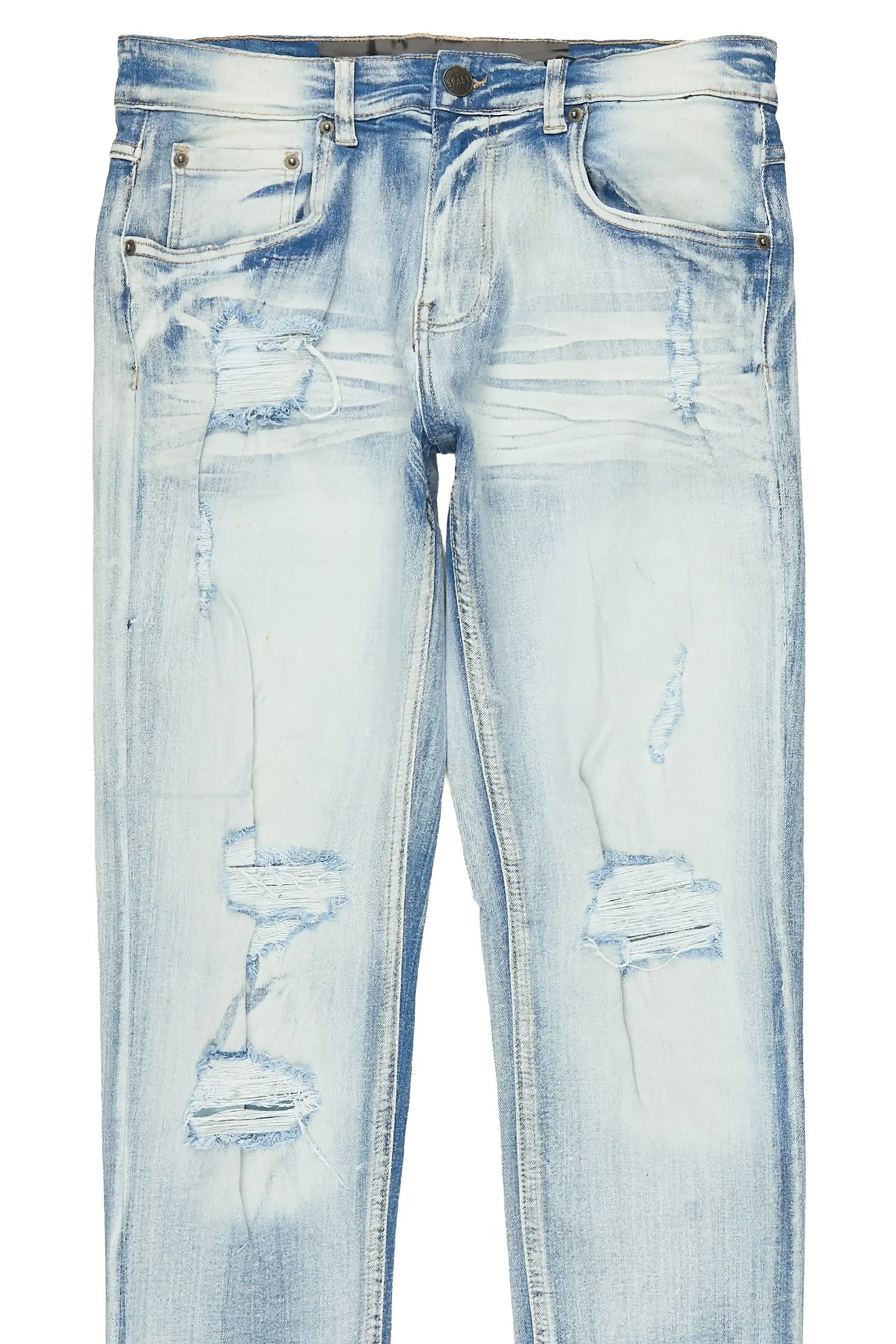 Enzi Light Sand Blue Slim Fit Jean