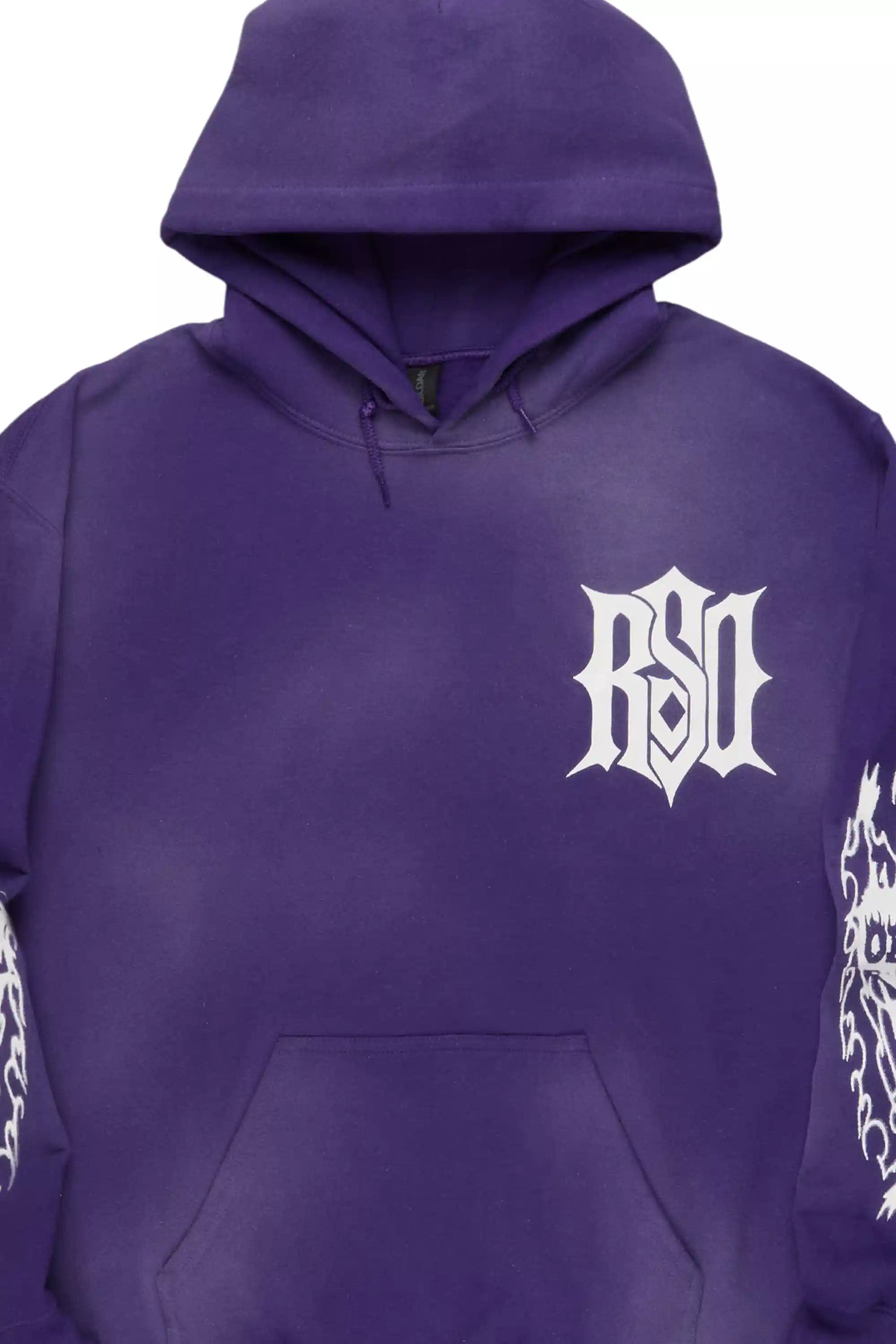 Lyrex Purple/White Graphic Hoodie