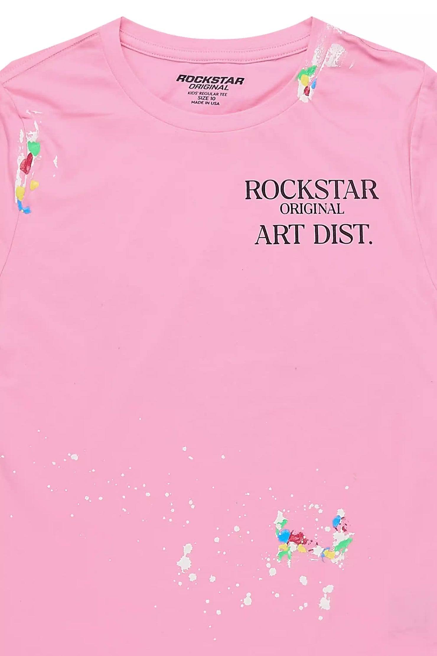 Boys Palmer Light Pink Graphic T-Shirt