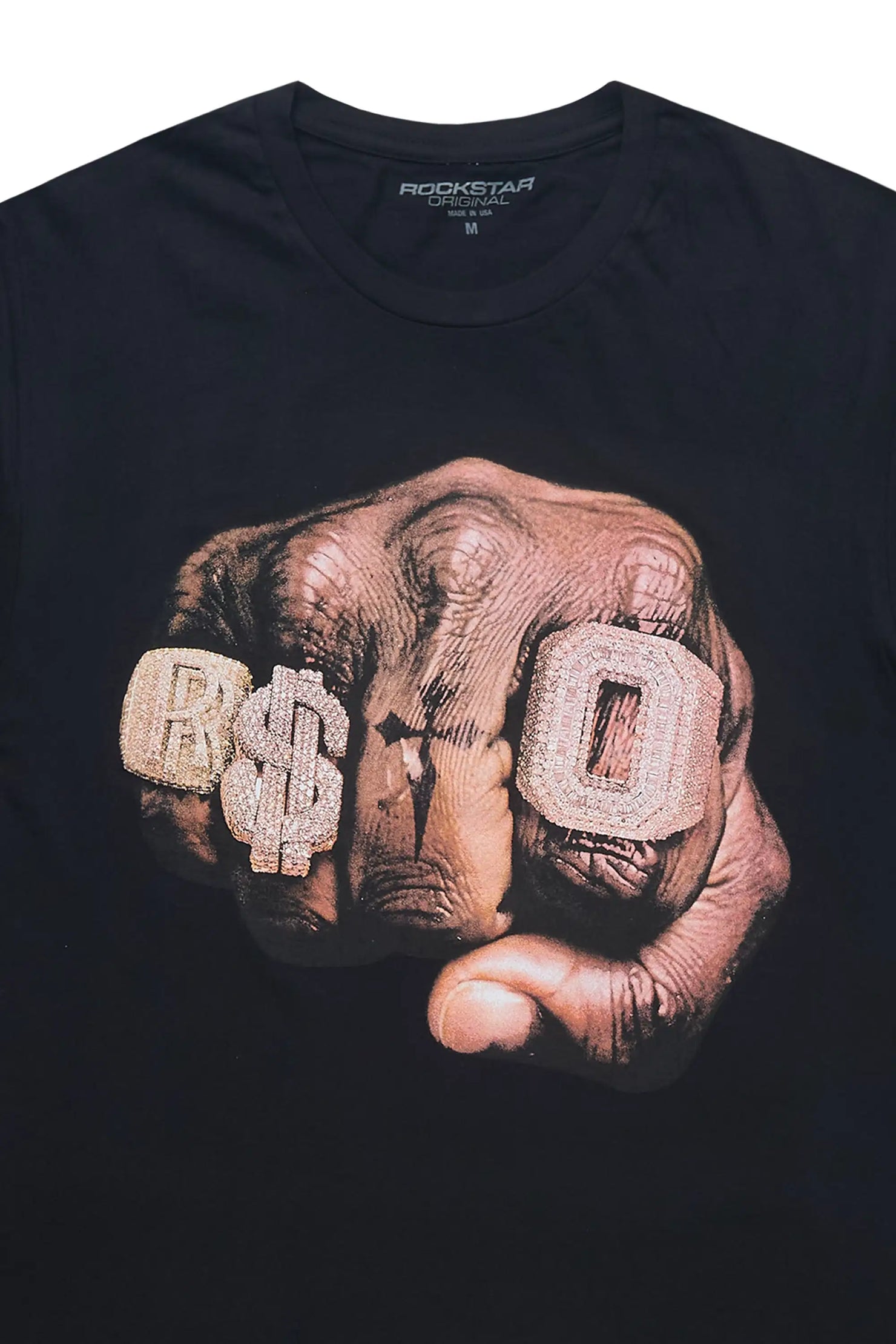 Aleeana 2.0 Black Oversized T-Shirt