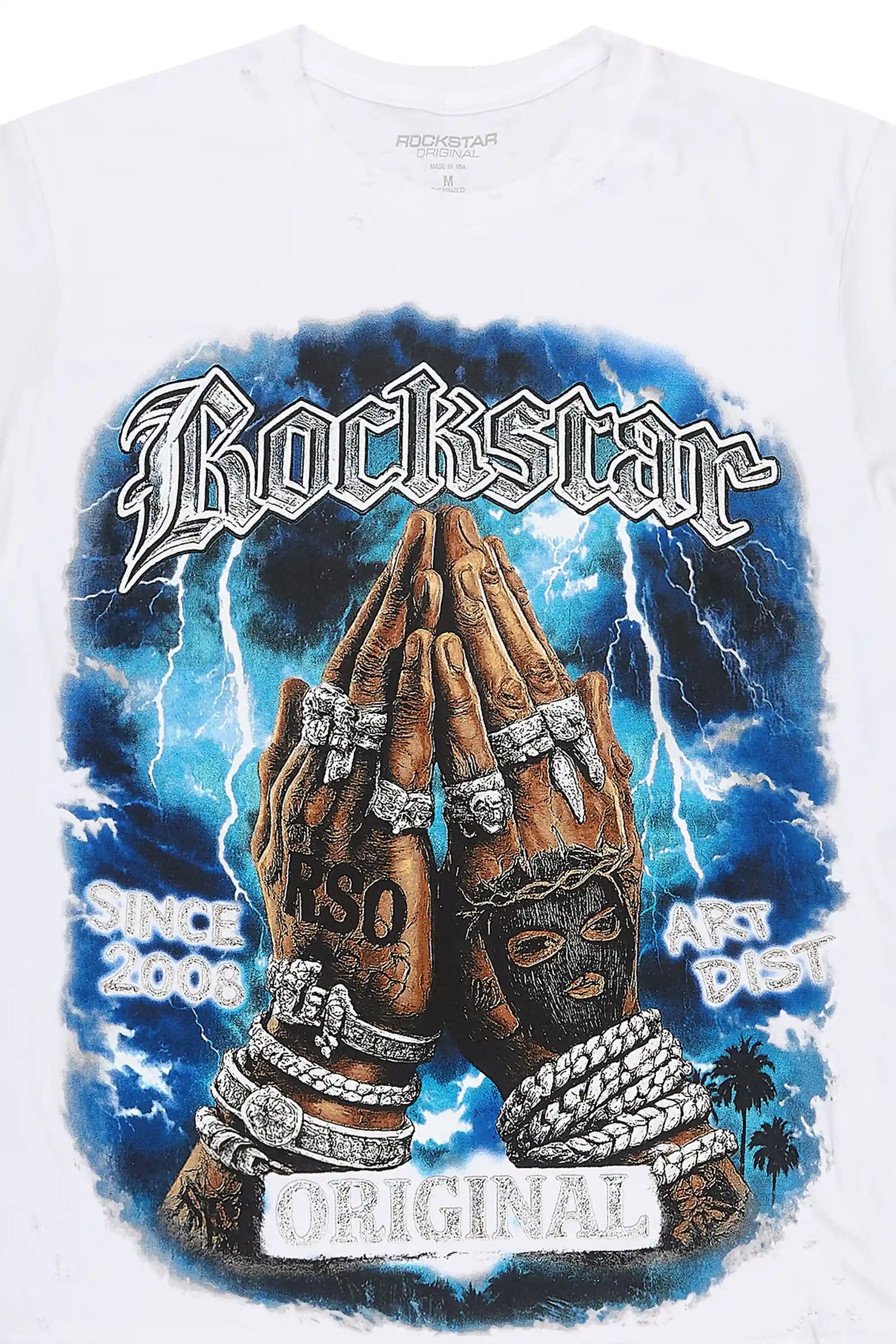 Thorne White Oversized Graphic T-Shirt