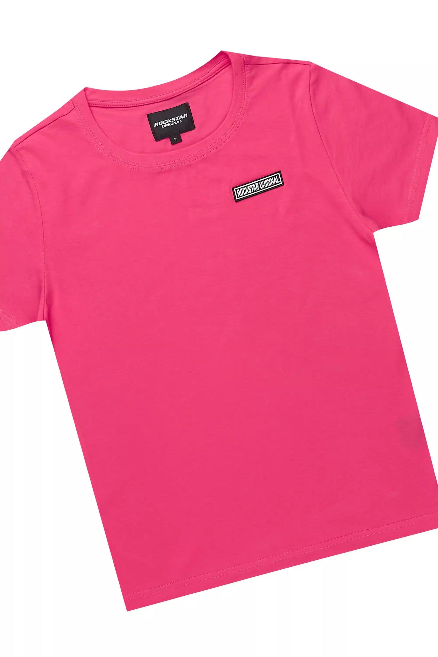 Boys Zayn Pink Graphic Short Set