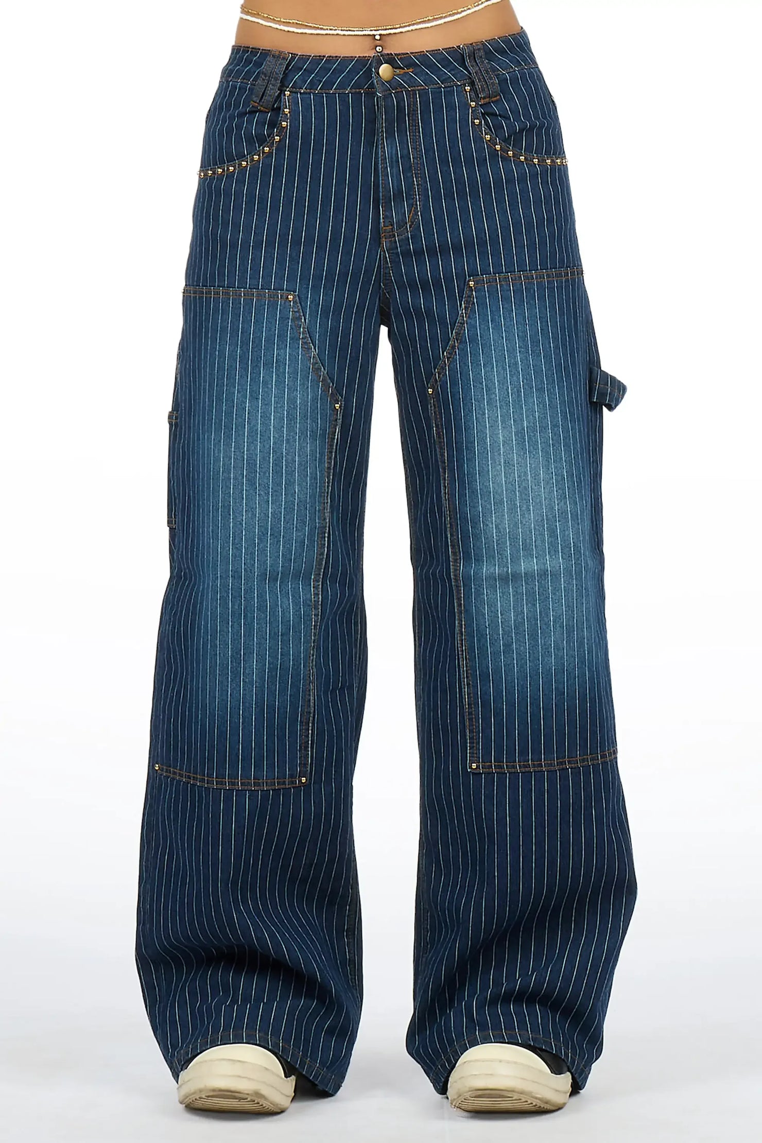Kalanie Blue Wide Leg Jean