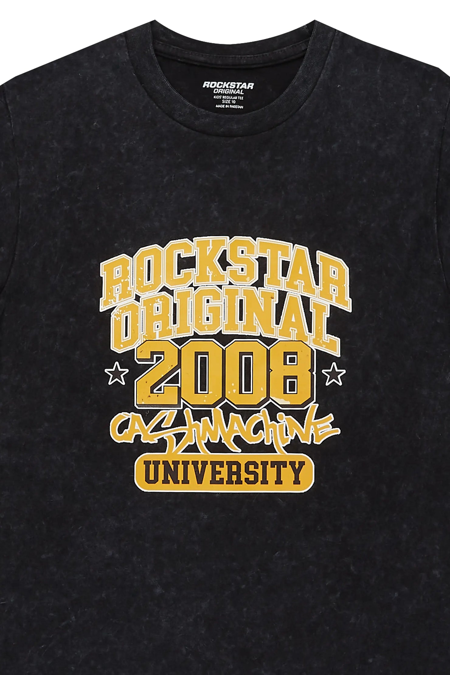 Boys Andie Vintage Black Graphic T-Shirt