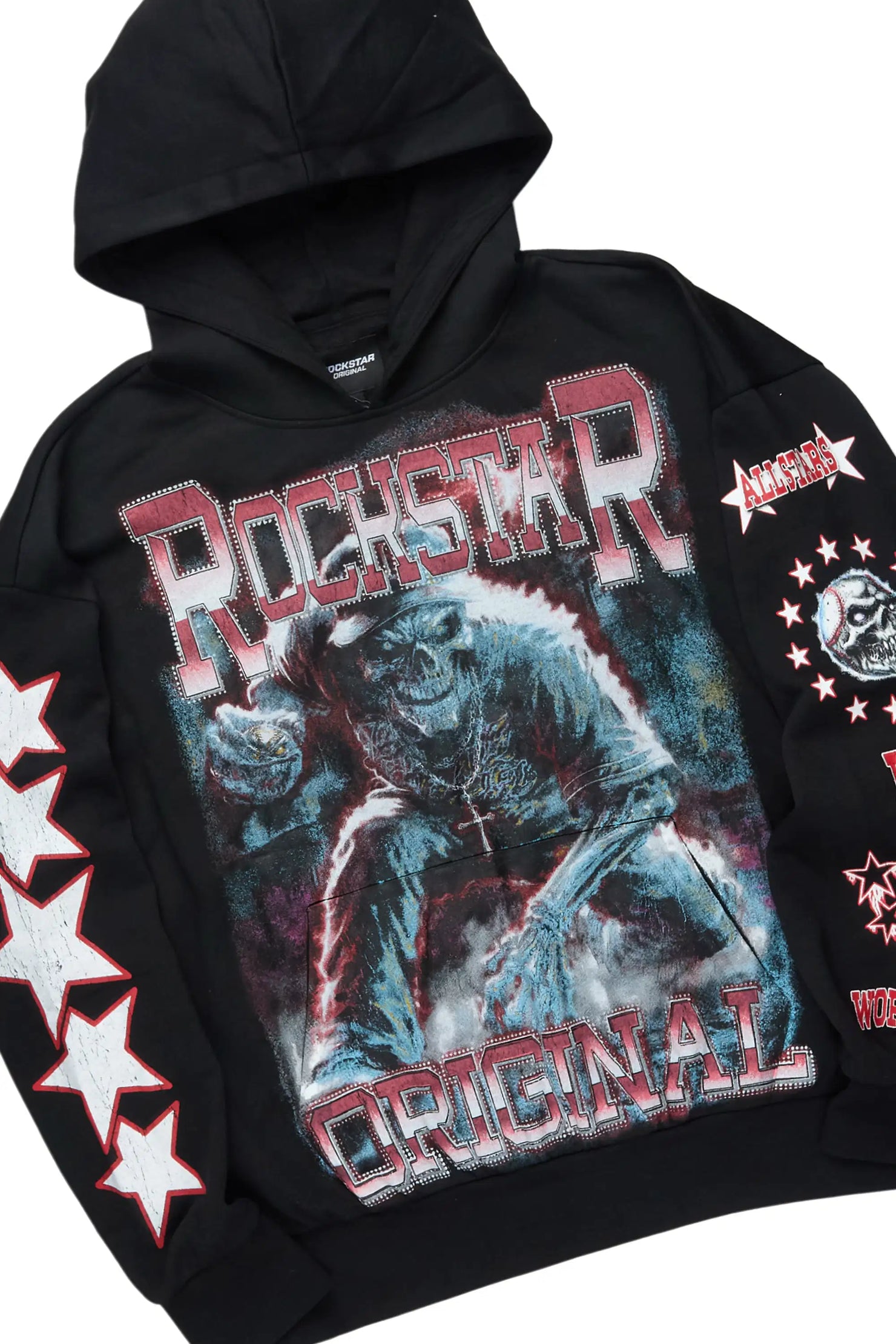 Marxe Black Hoodie/Baggy Pant Track Set