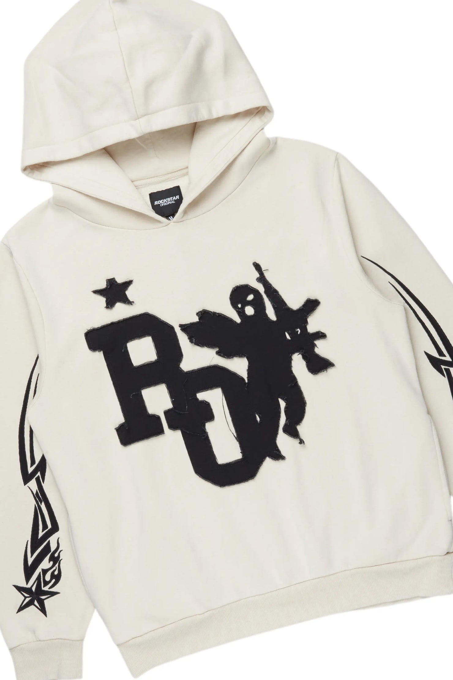 Pluton Beige Patchwork Stacked Track Set