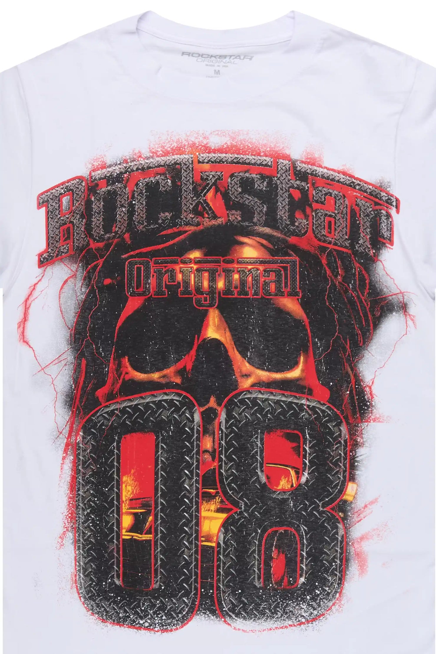 Kure White/Multi Oversized Graphic T-Shirt