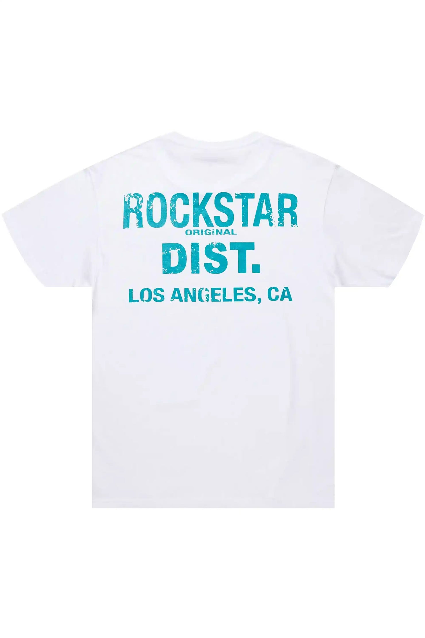 Lake White/Aqua Graphic T-Shirt