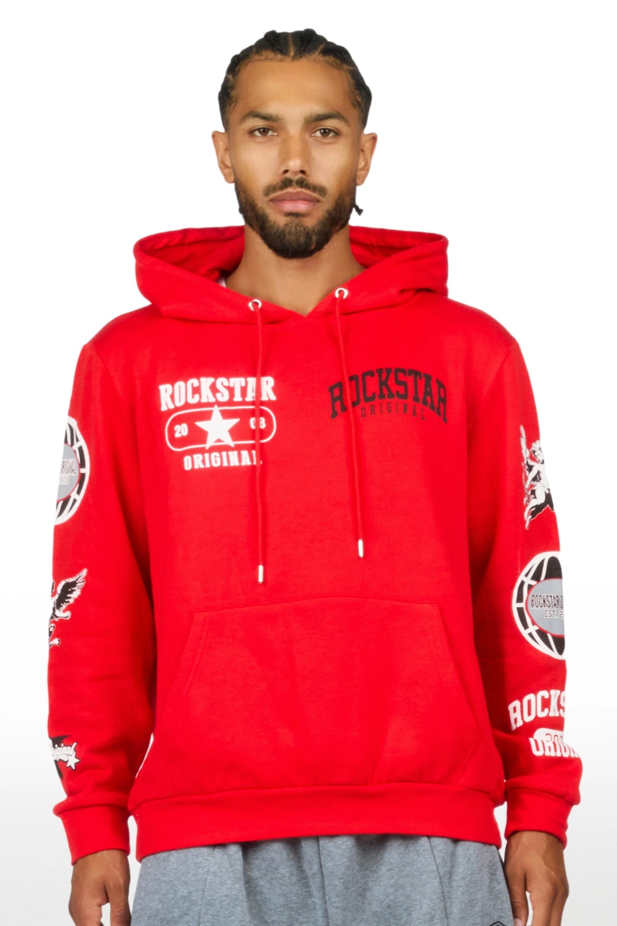 Gutta Red Graphic Hoodie