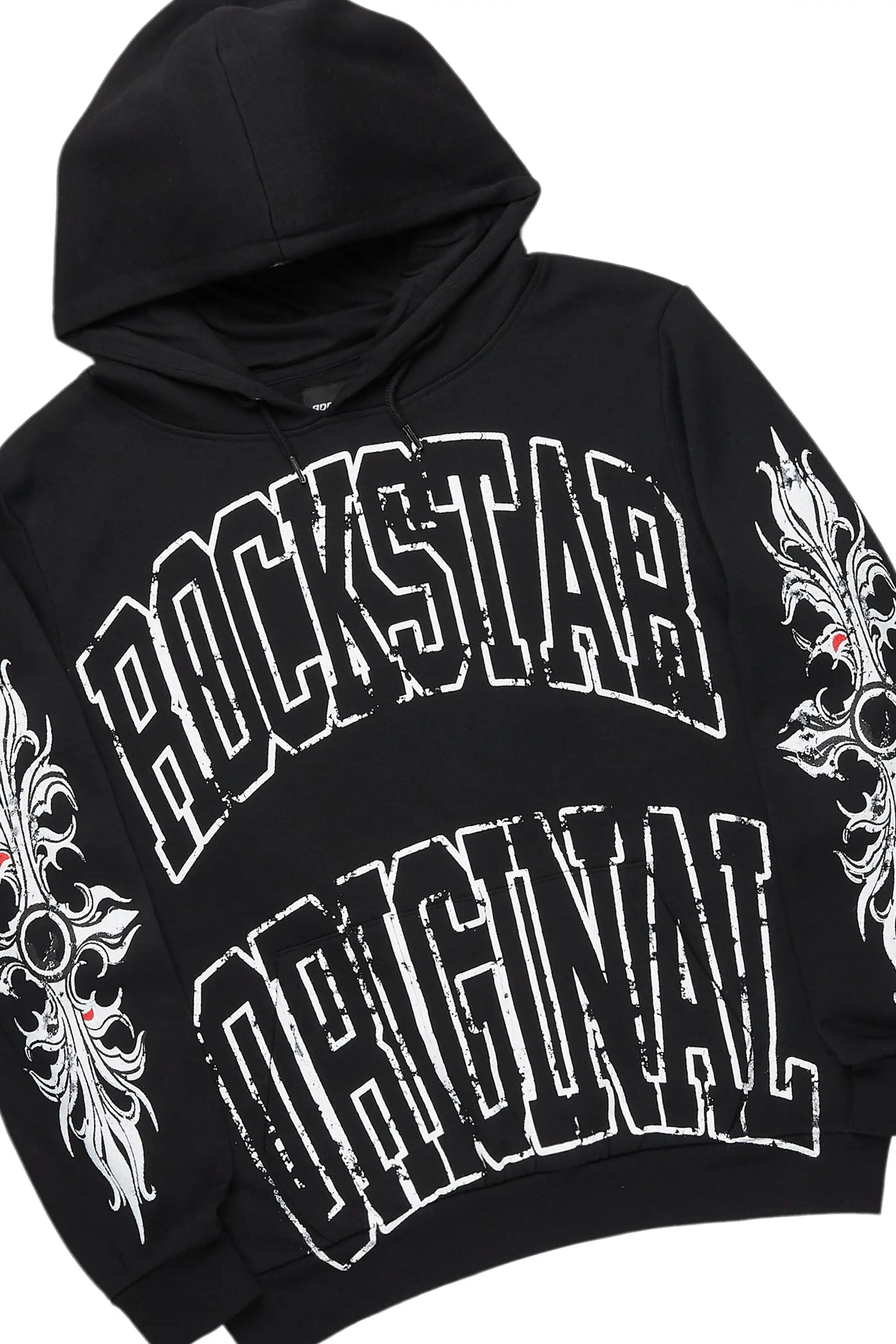 Akio Black Hoodie/Baggy Track Pant Set