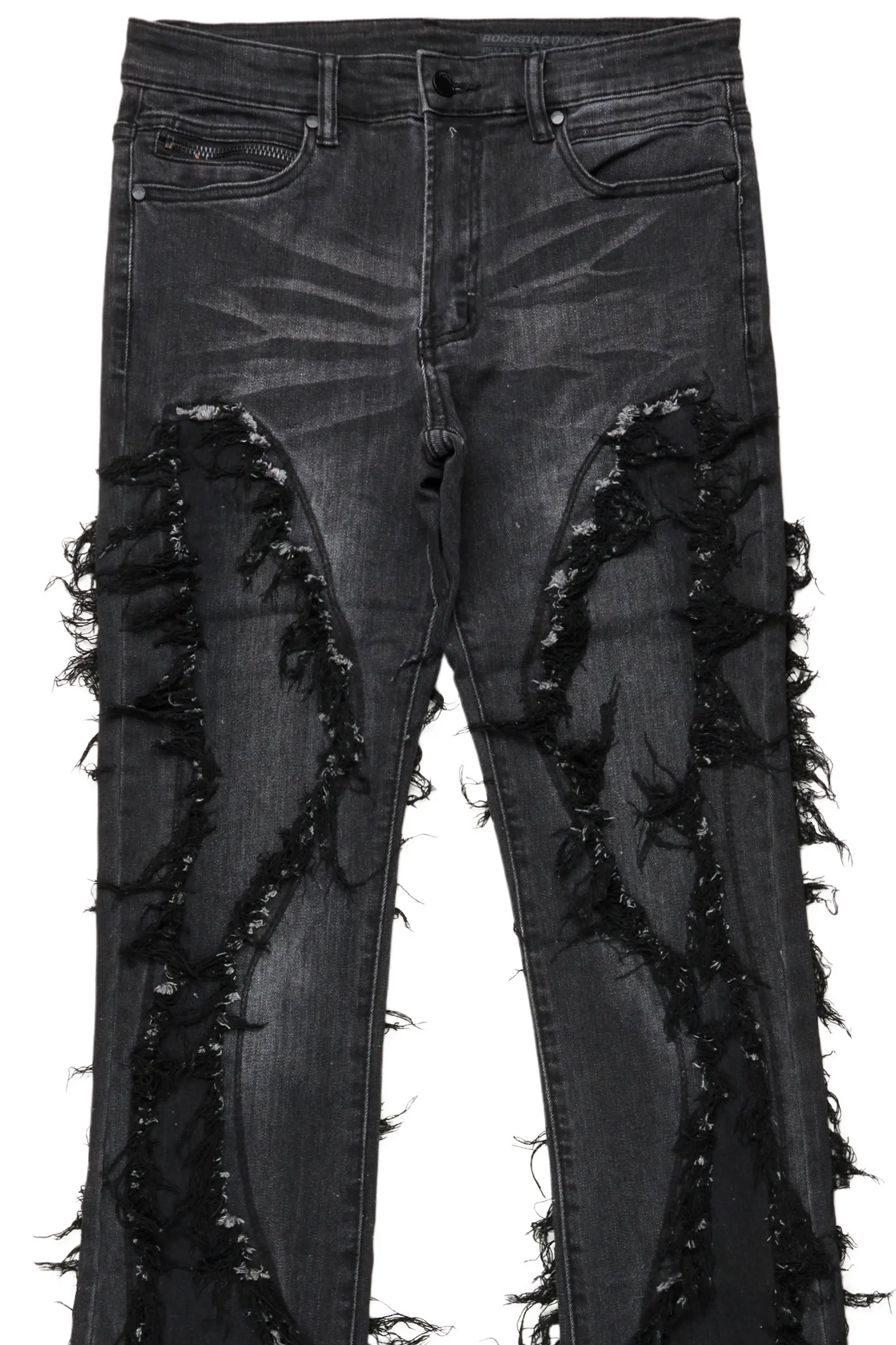 Tristan Grey Stacked Flare Jean