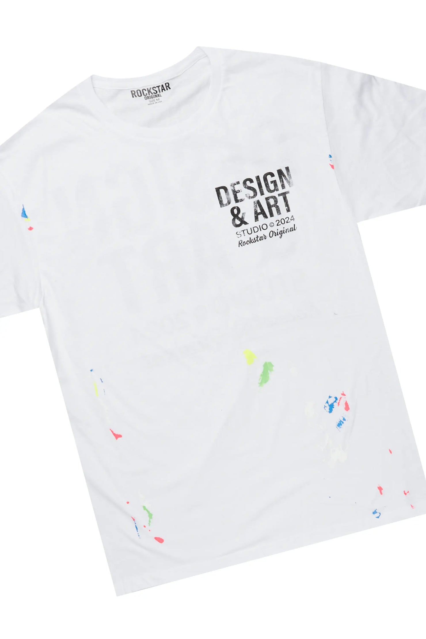 Mancha White/Red T-Shirt Stacked Flare Track Set