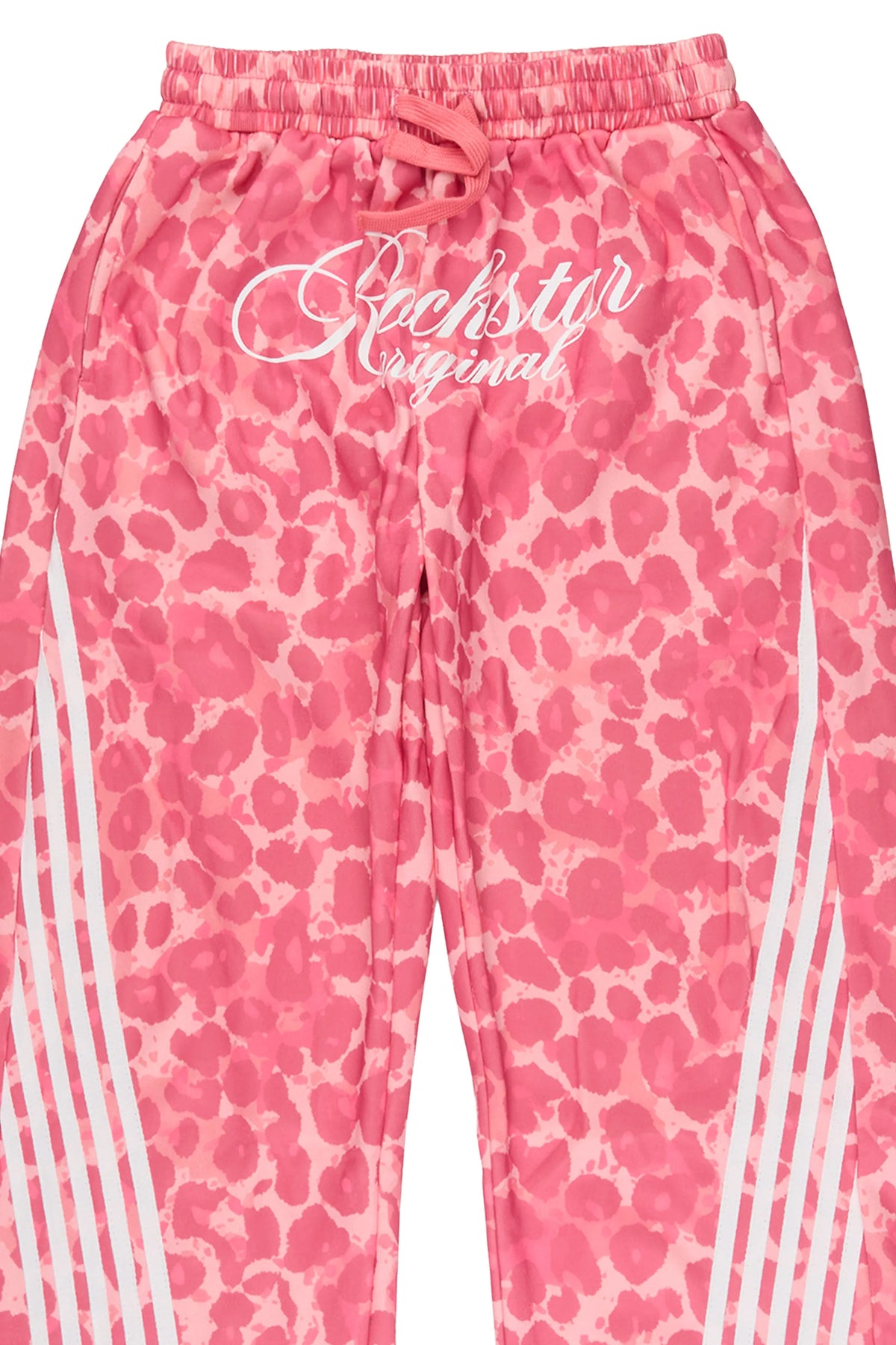 Girls Aerialla Pink/Cheetah Super Baggy Track Pant