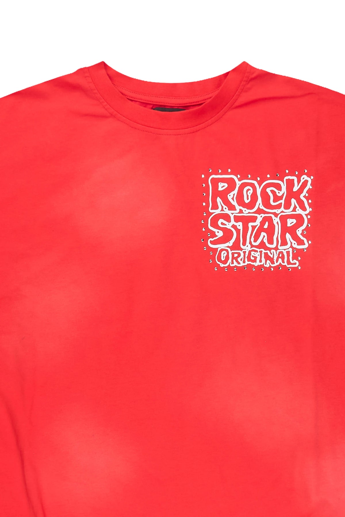 Marc Red Cut Sleeve Tee