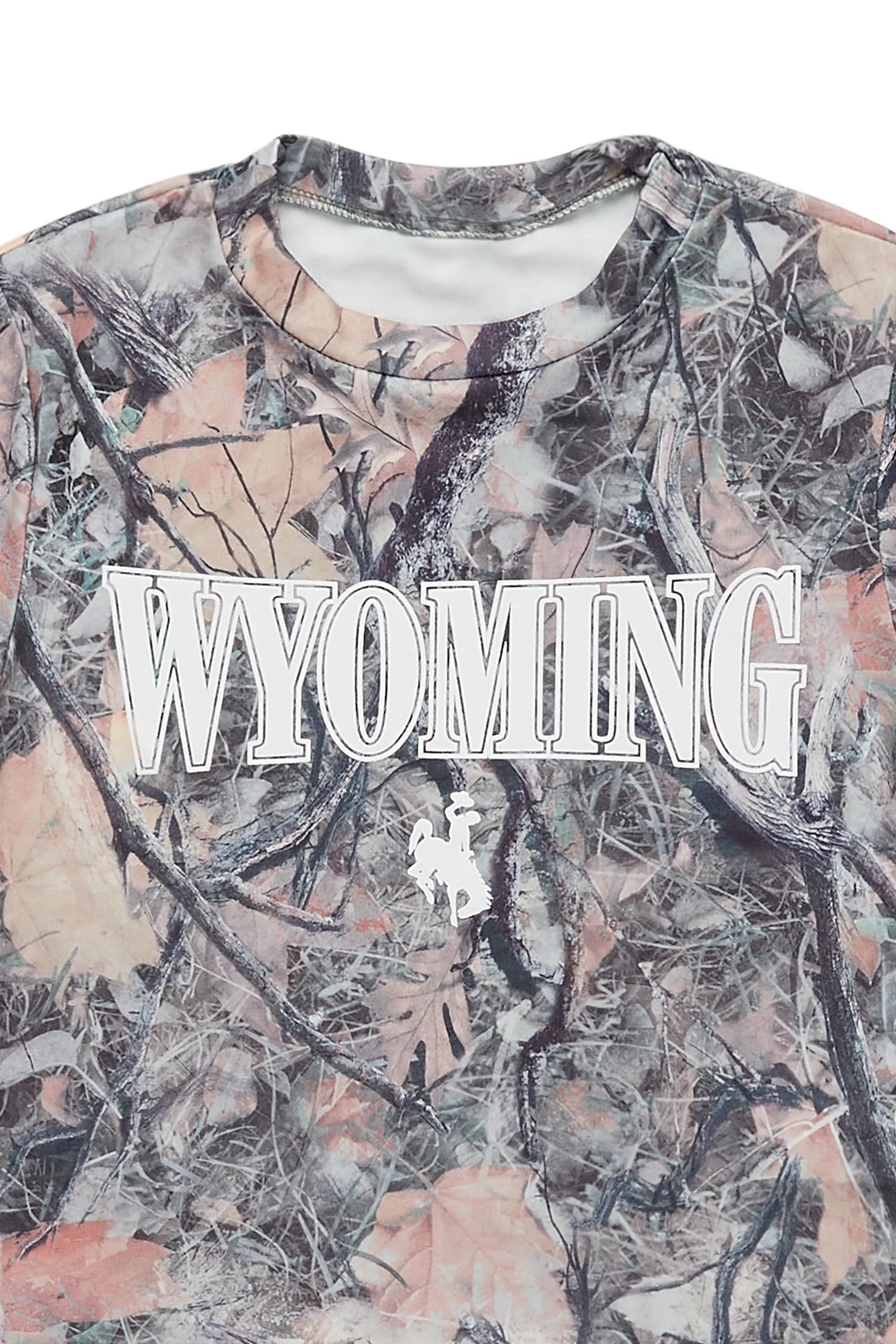 Dyneshia Tree Camo Crop T-Shirt