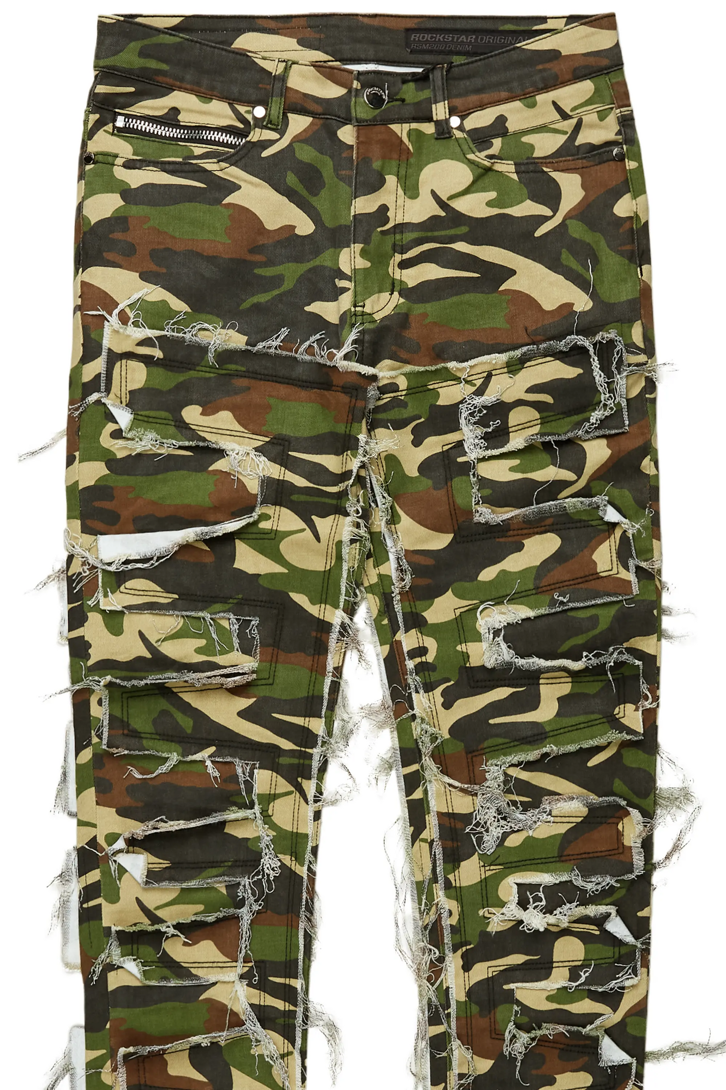 Shake Faded Camo Slim Fit Jean