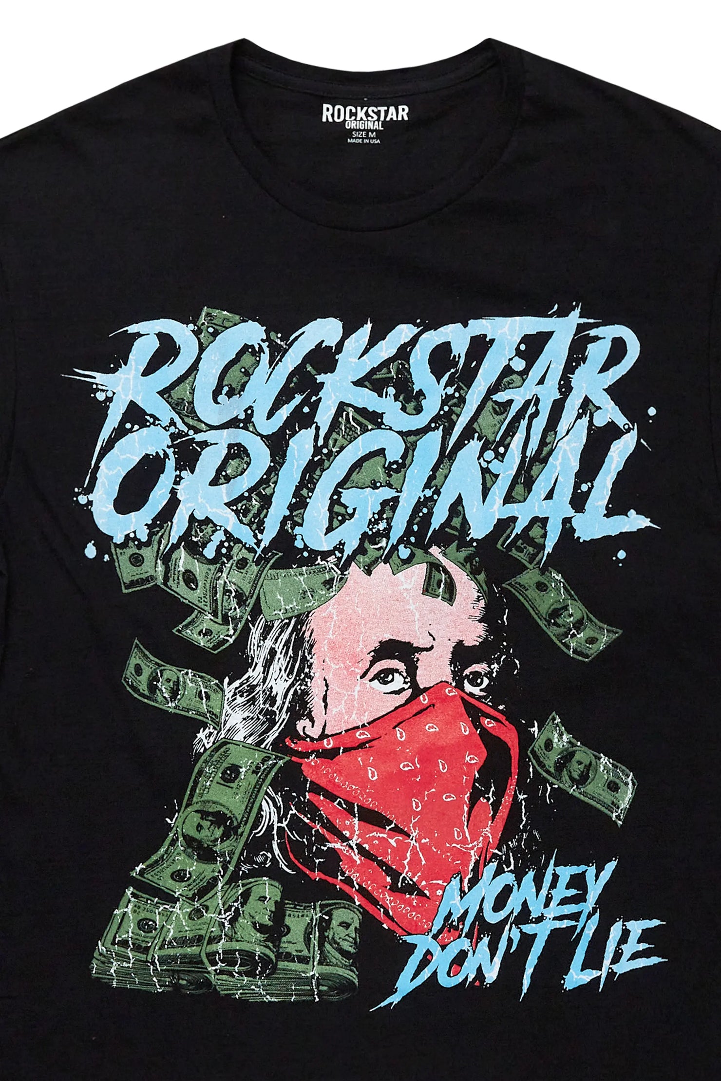 Lean Black Graphic T-Shirt