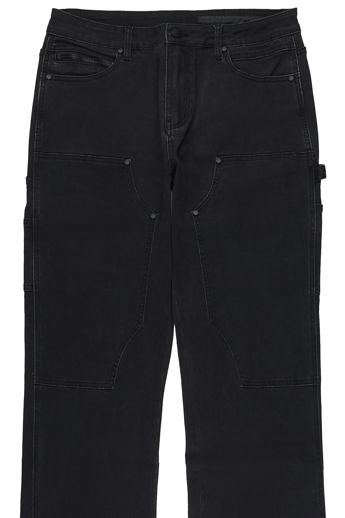 Zerah Black Straight Fit Jean