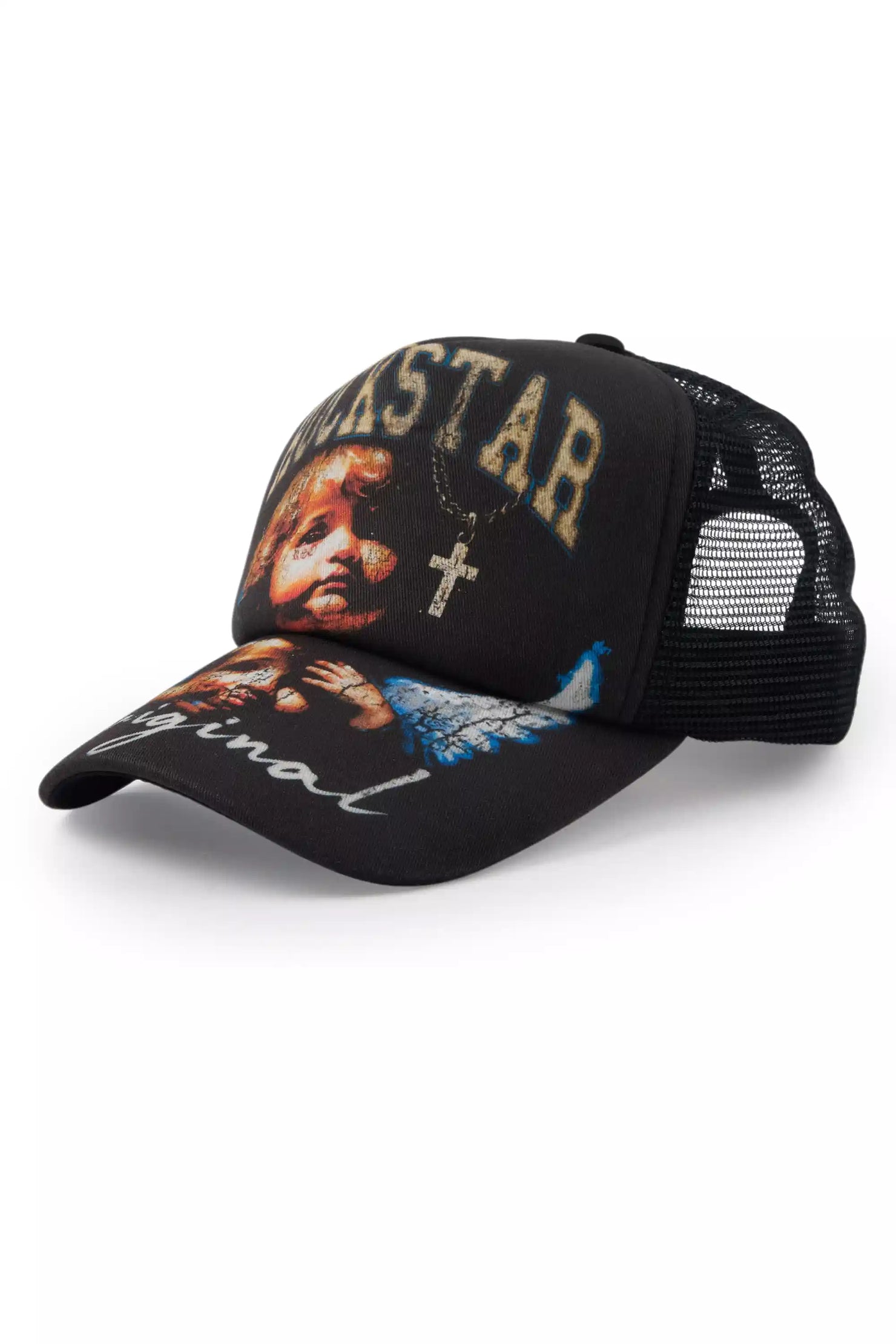 Deiter Black Graphic Trucker Hat